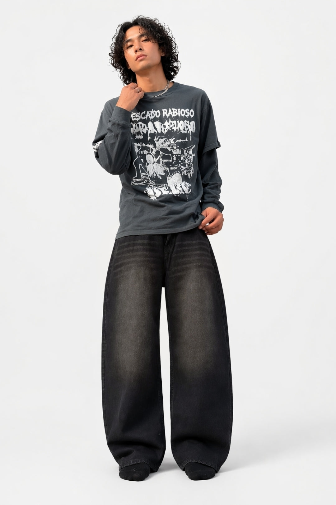 Shadow Washed Ultra Baggy Jeans