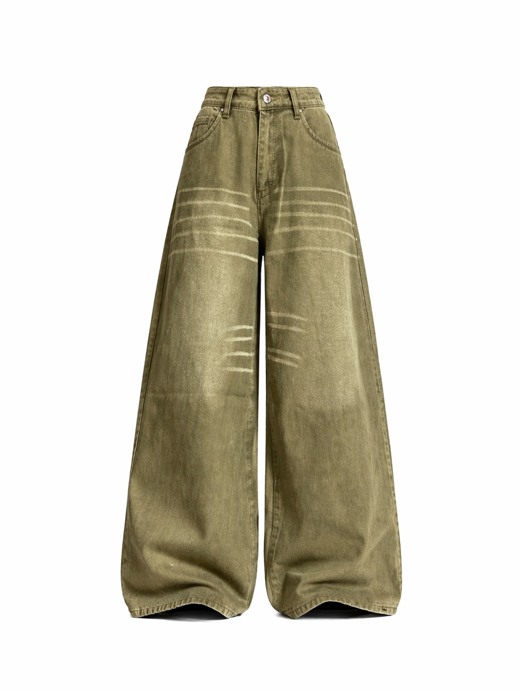 Olive Dust Ultra Baggy Jeans