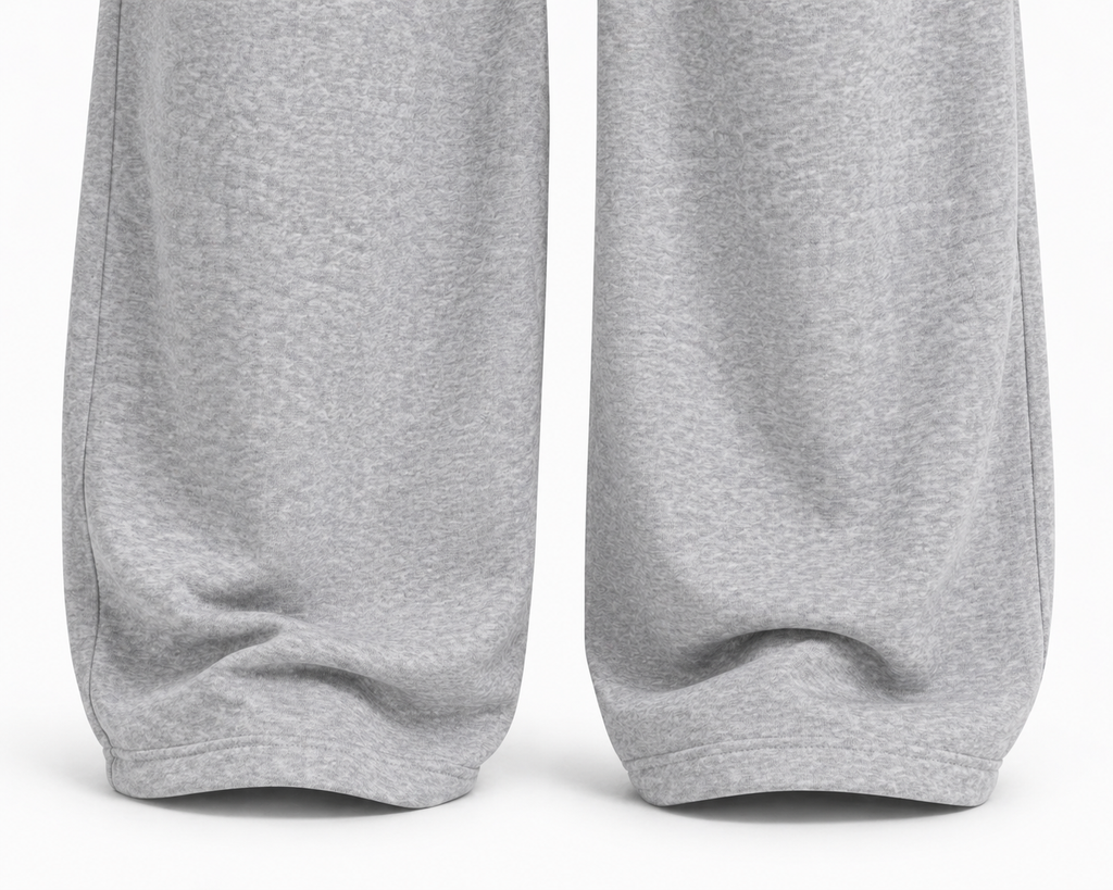Cloud Grey Baggy Sweatpants