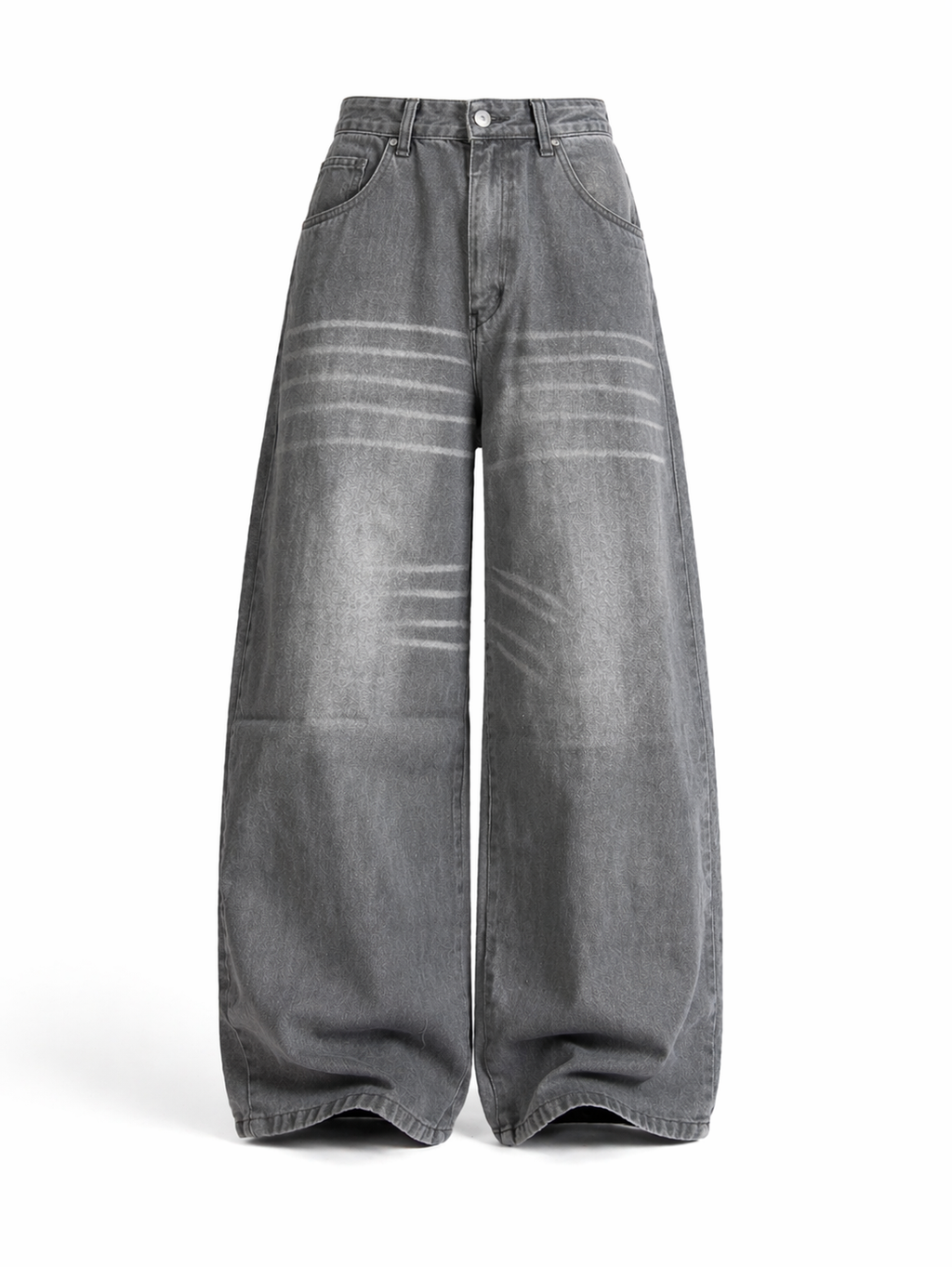Silver Fade Ultra Baggy Jeans