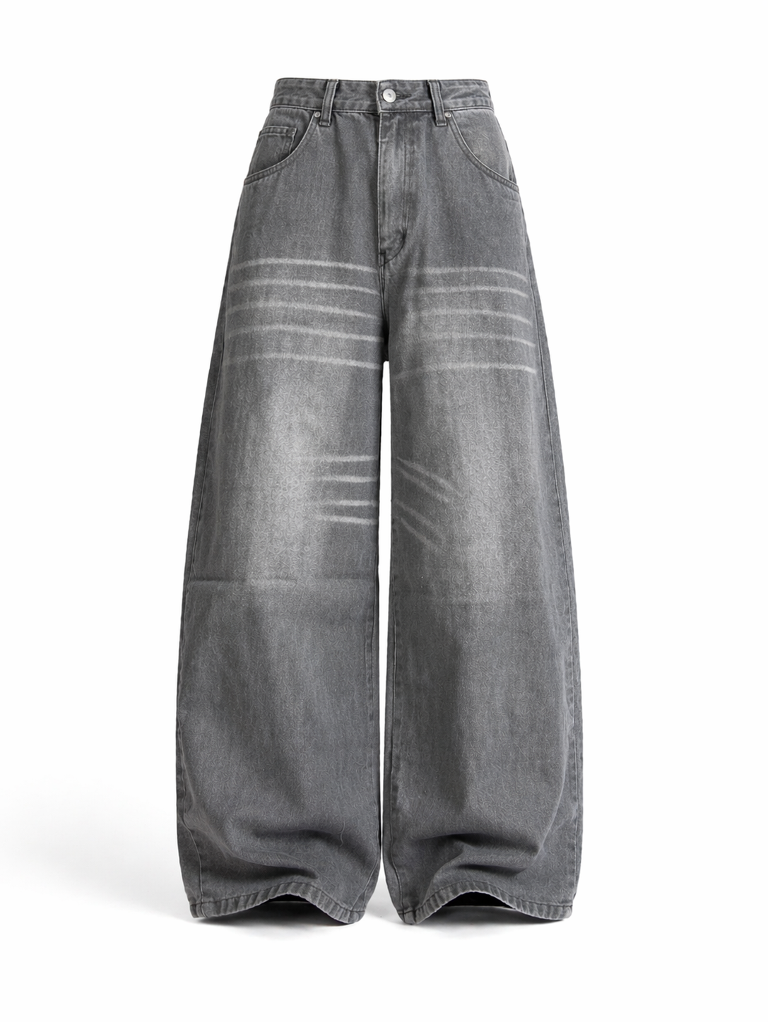 Silver Fade Ultra Baggy Jeans