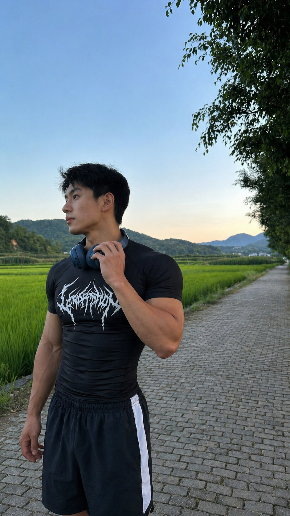Obsidian Core Compression Tee