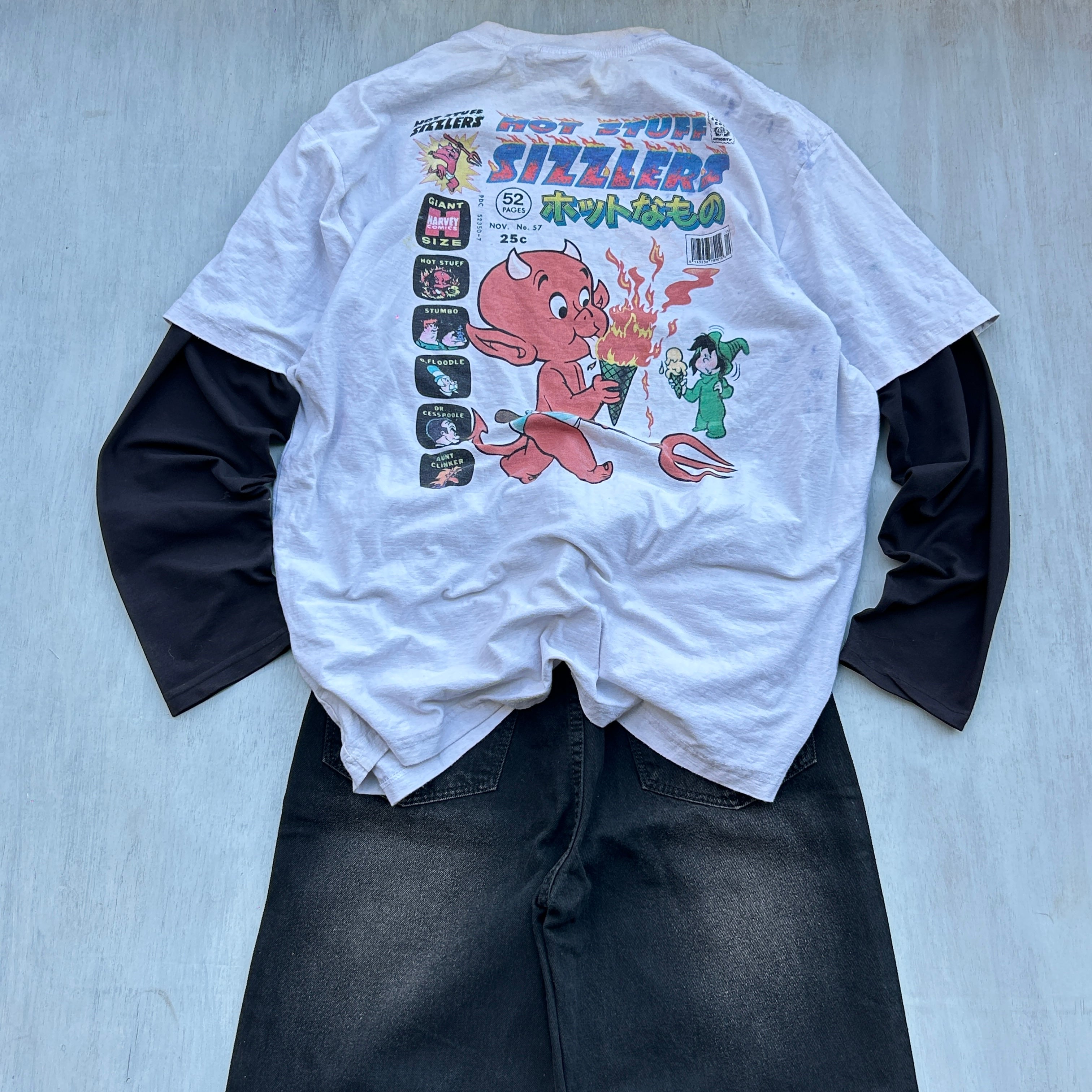 Hot Stuff Graphic Anime Tee