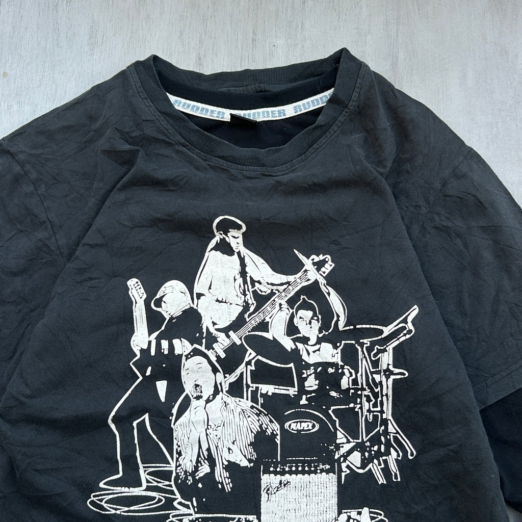 Vintage Rock Band Graphic Tee