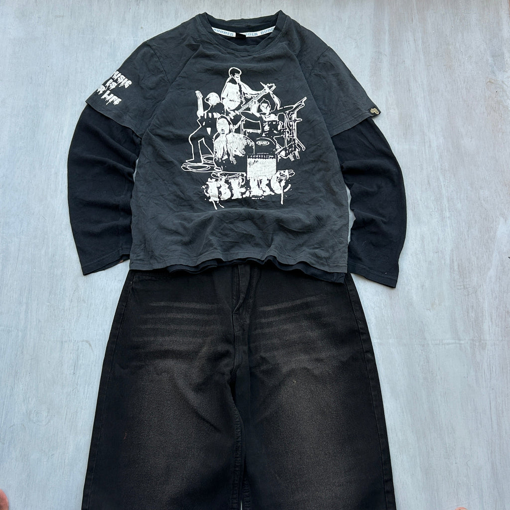 Vintage Rock Band Graphic Tee