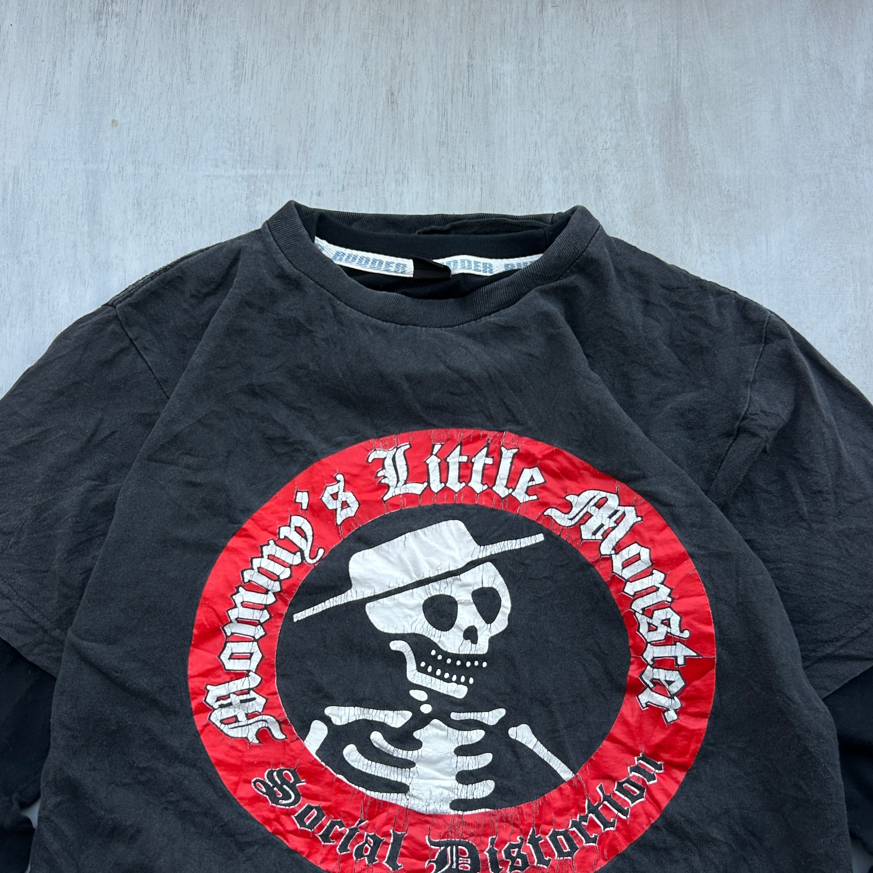 Little Monster Skeleton Graphic Tee