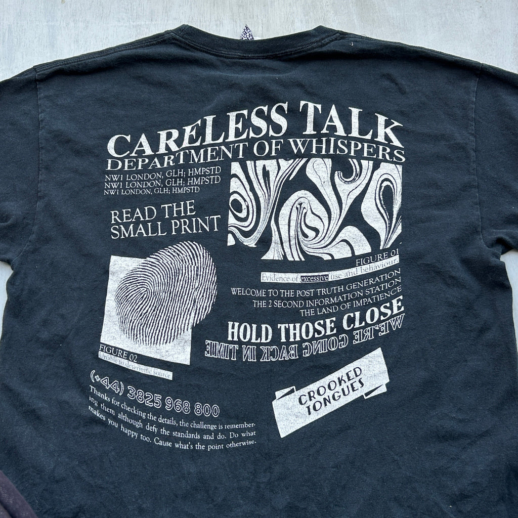 Post-Truth Chaos Graphic Long Sleeve Tee