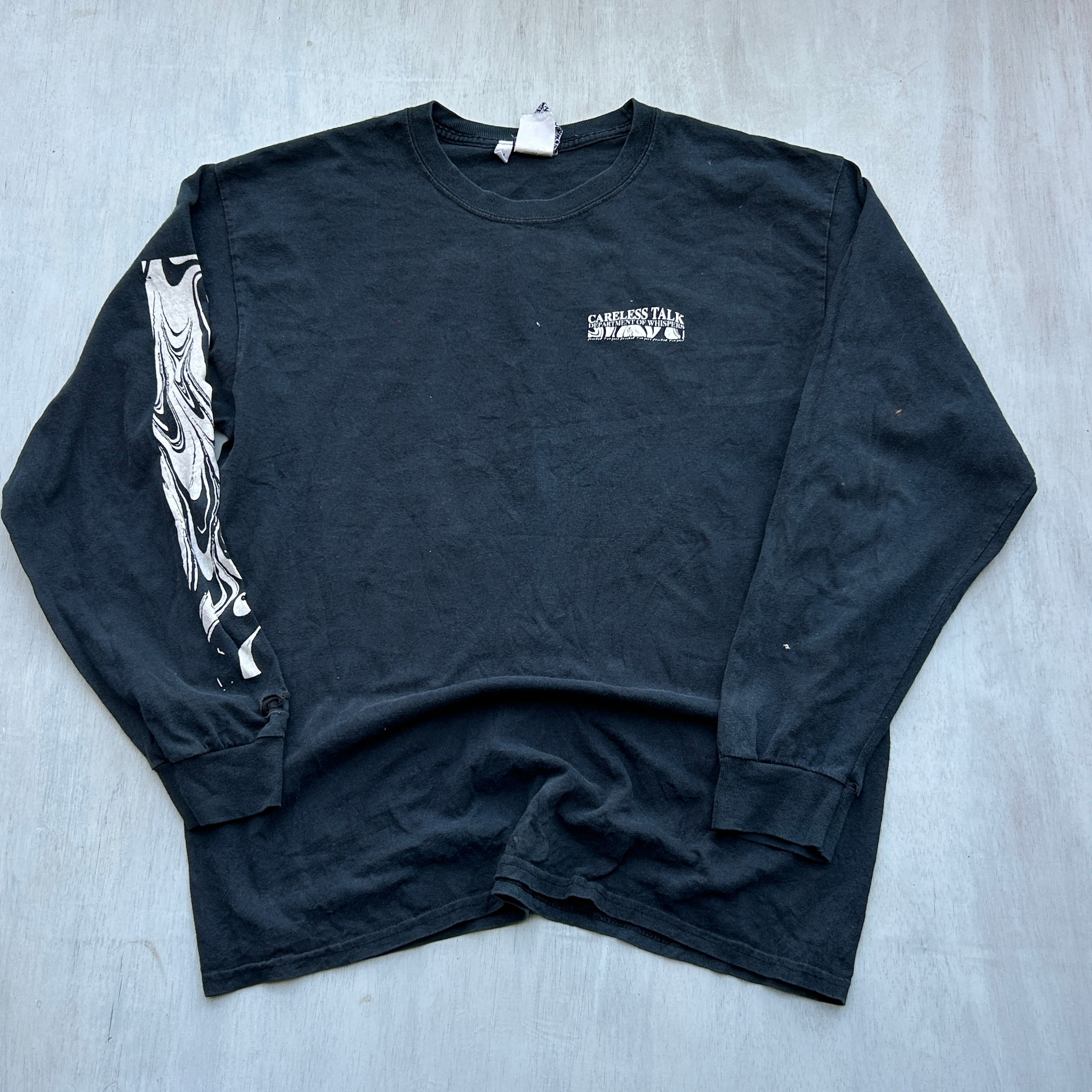 Post-Truth Chaos Graphic Long Sleeve Tee