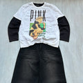 Pink “Truth About Love” Graphic Layered Tee