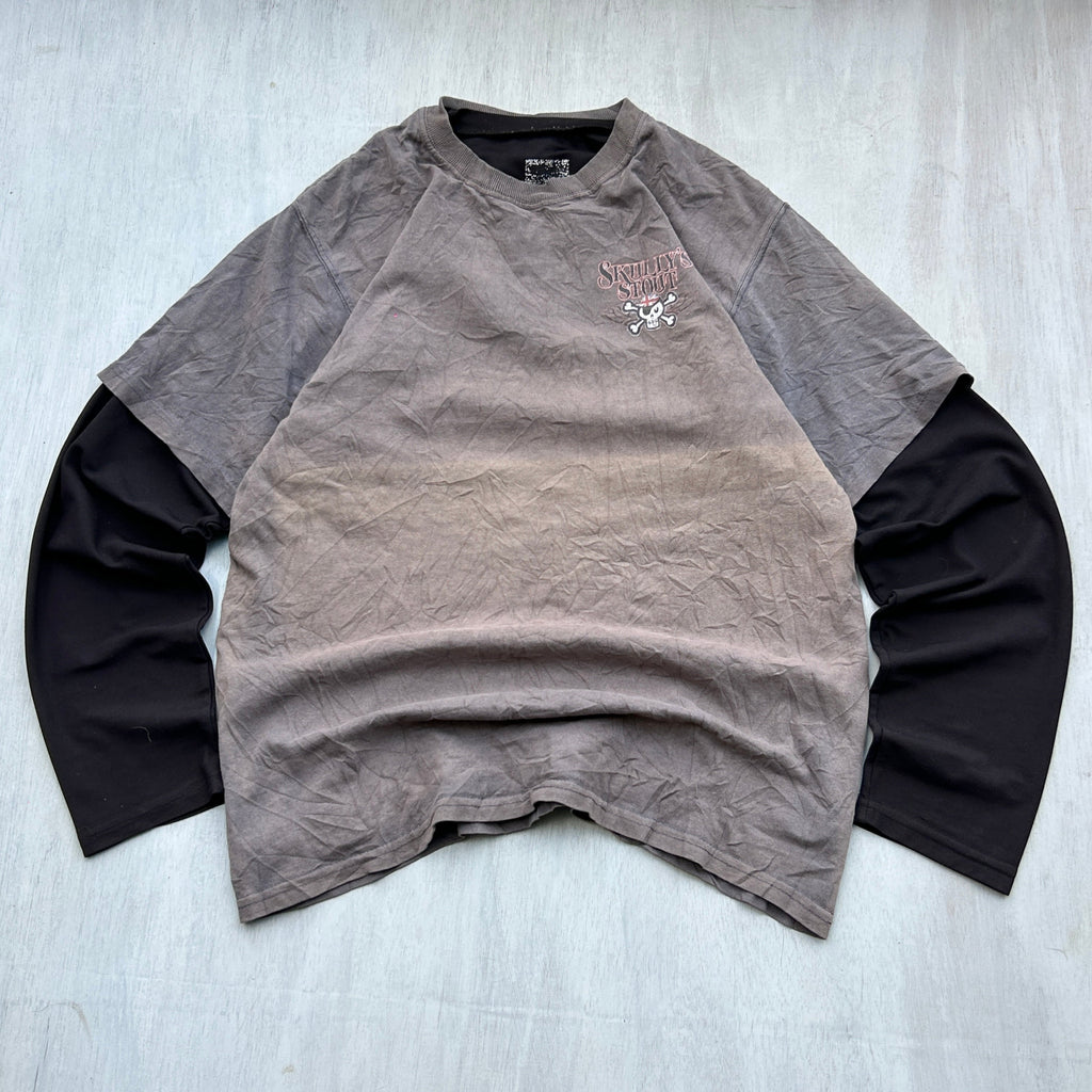 Skully’s Stout Washed Grey Tee