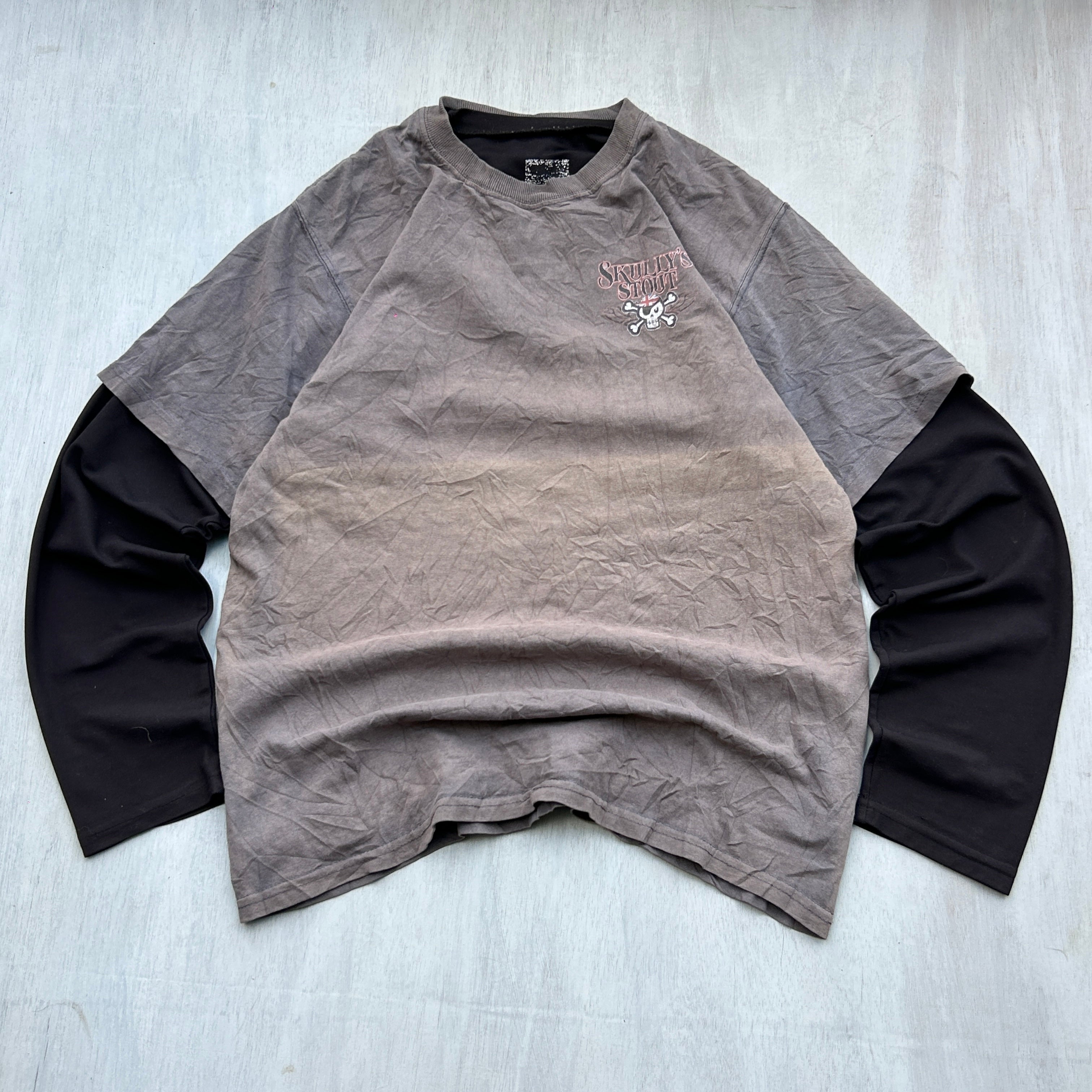 Skully’s Stout Washed Grey Tee