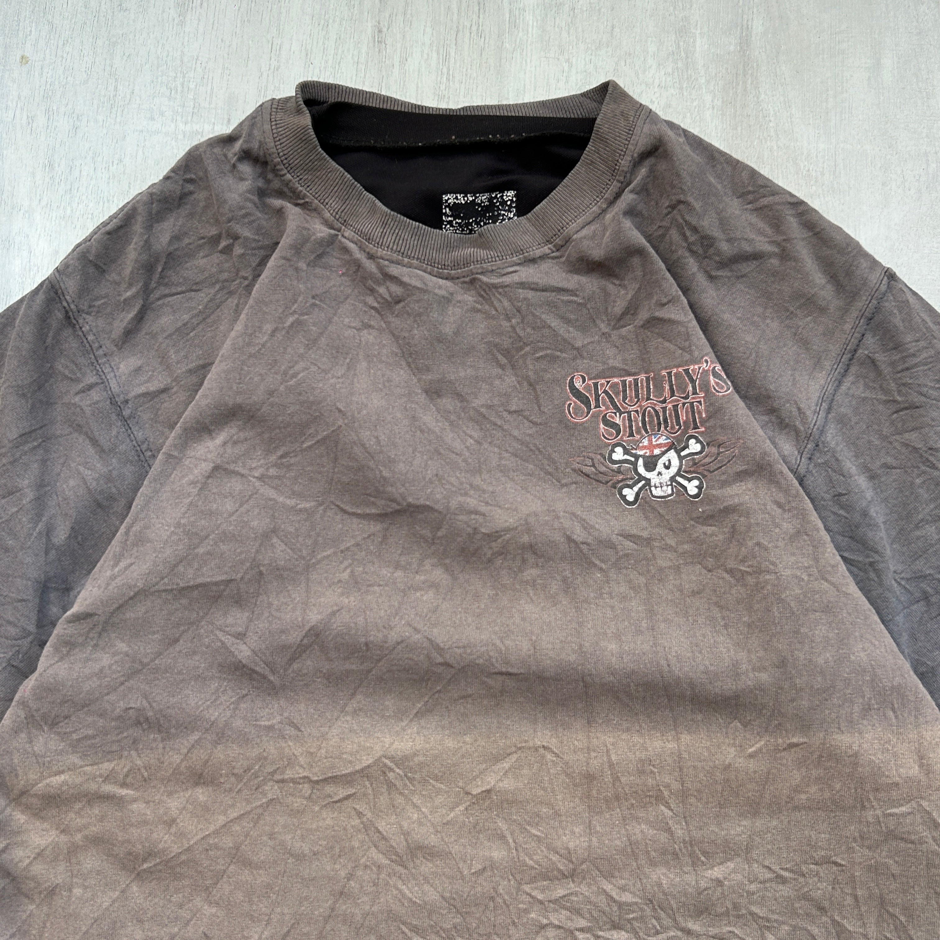 Skully’s Stout Washed Grey Tee