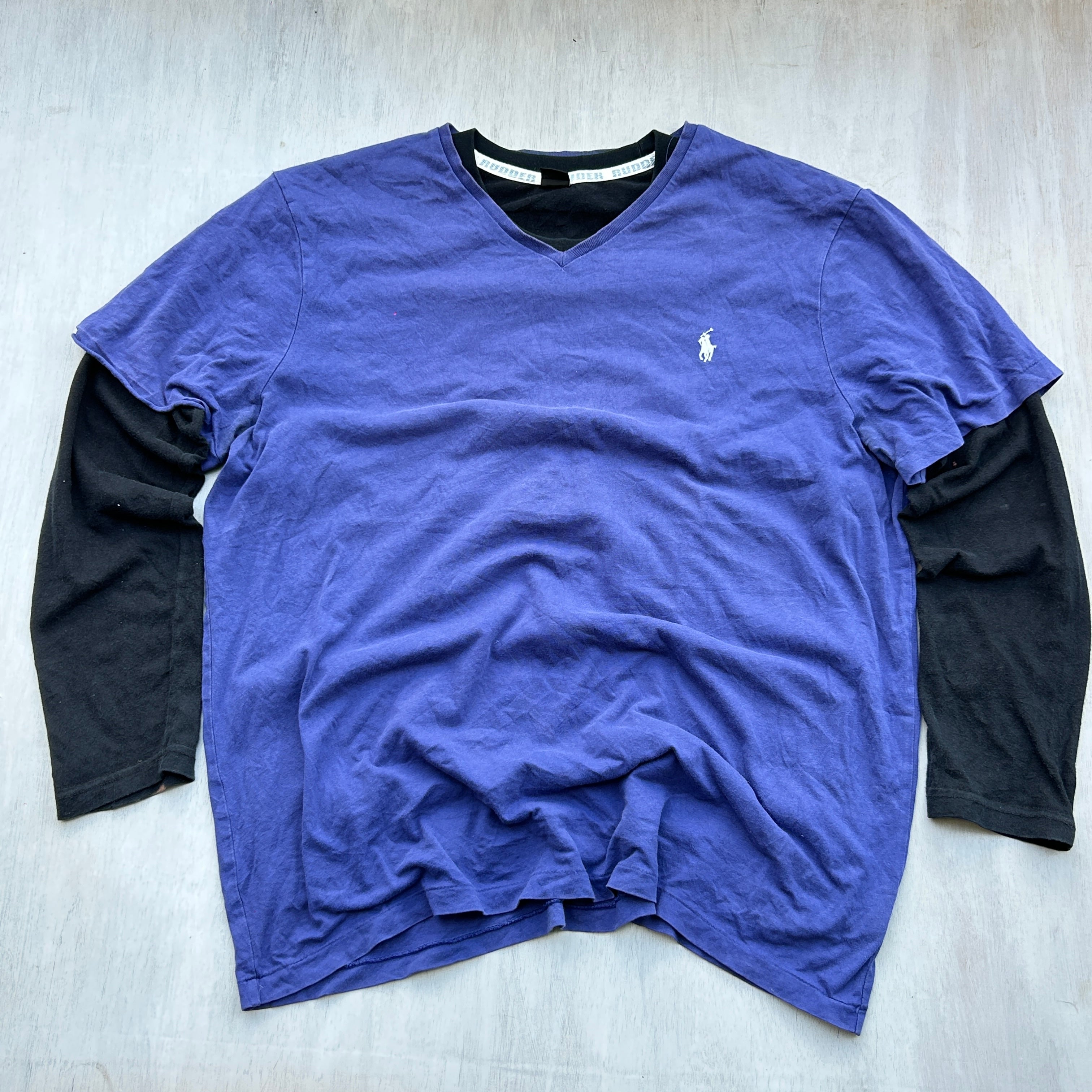 Polo Ralph Lauren V-Neck Royal Blue Tee