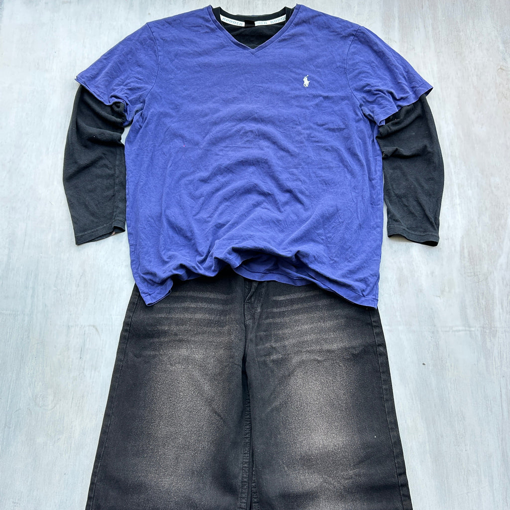 Polo Ralph Lauren V-Neck Royal Blue Tee