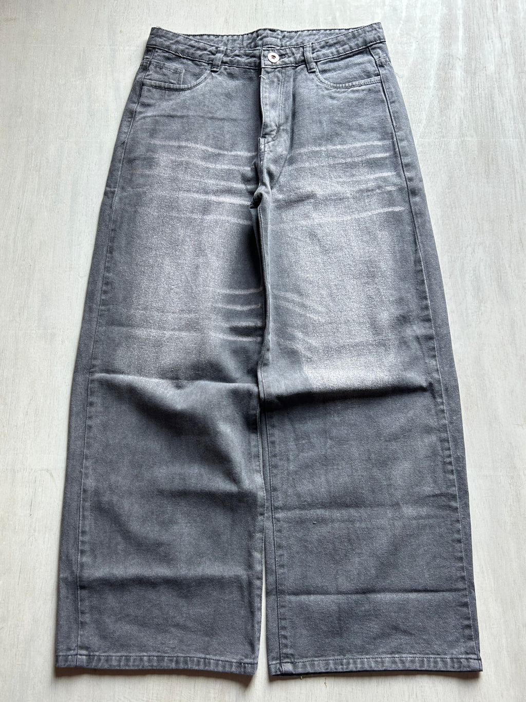 Silver Fade Ultra Baggy Jeans