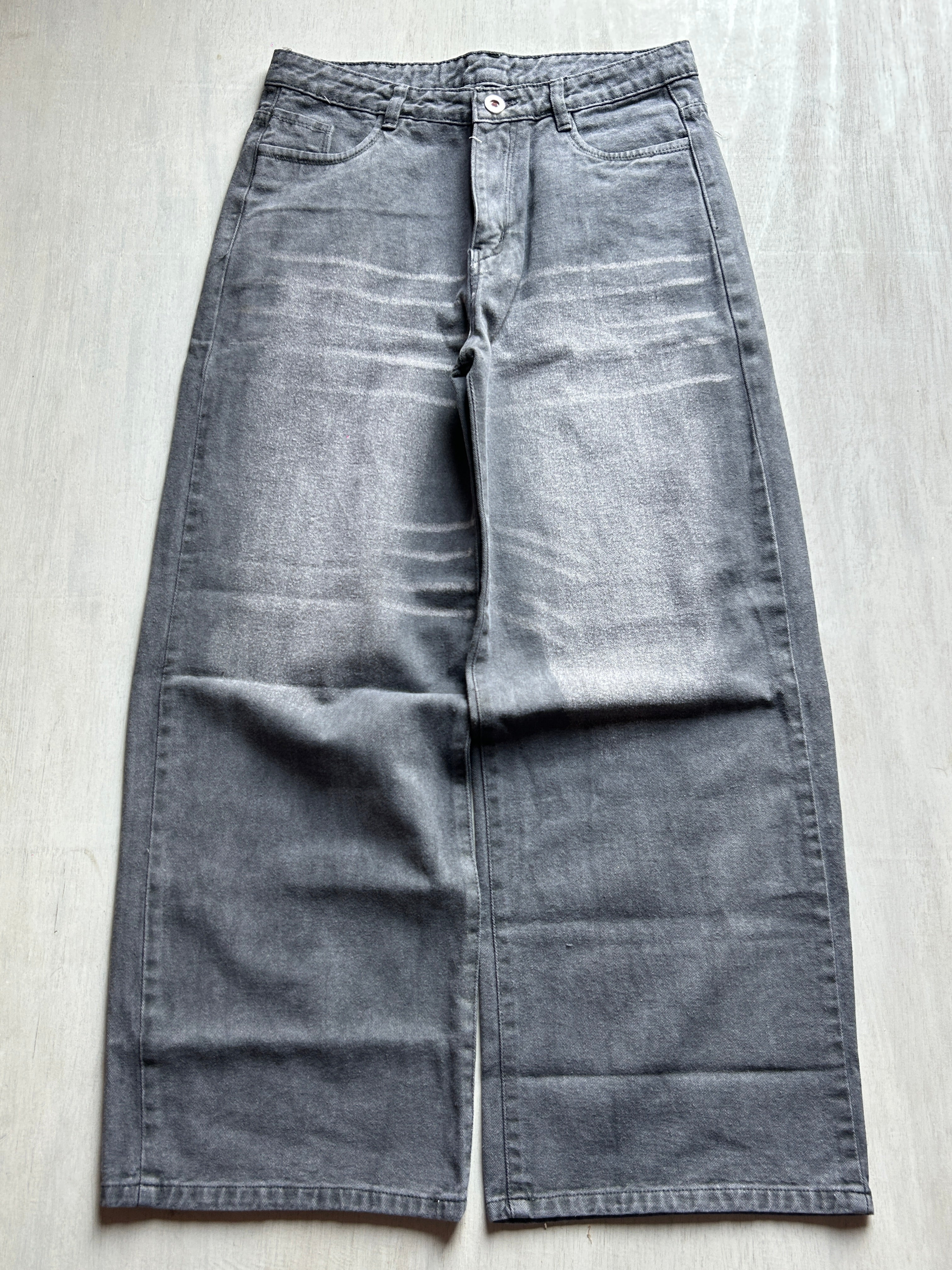 Silver Fade Ultra Baggy Jeans