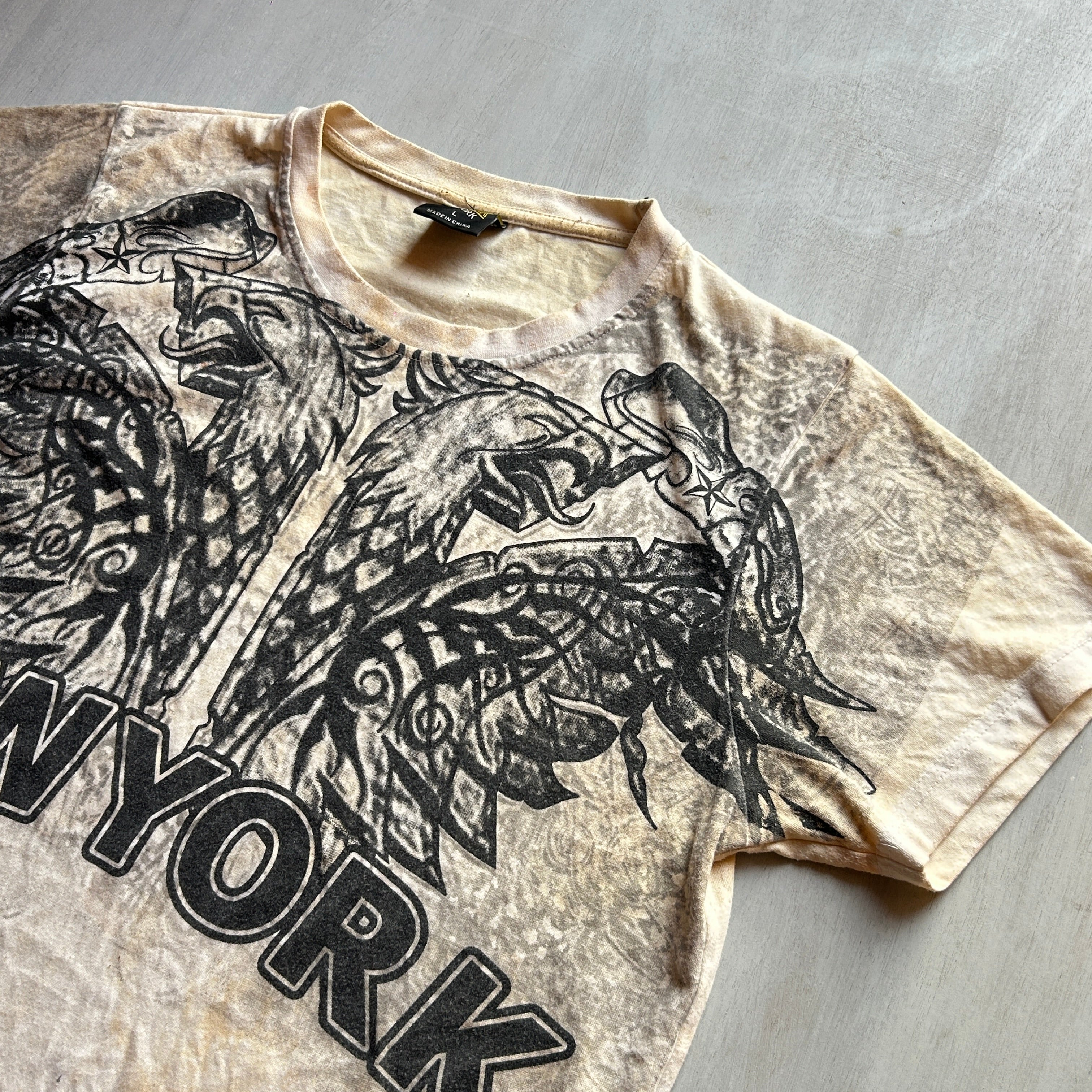 Vintage New York Eagle Graphic Tee