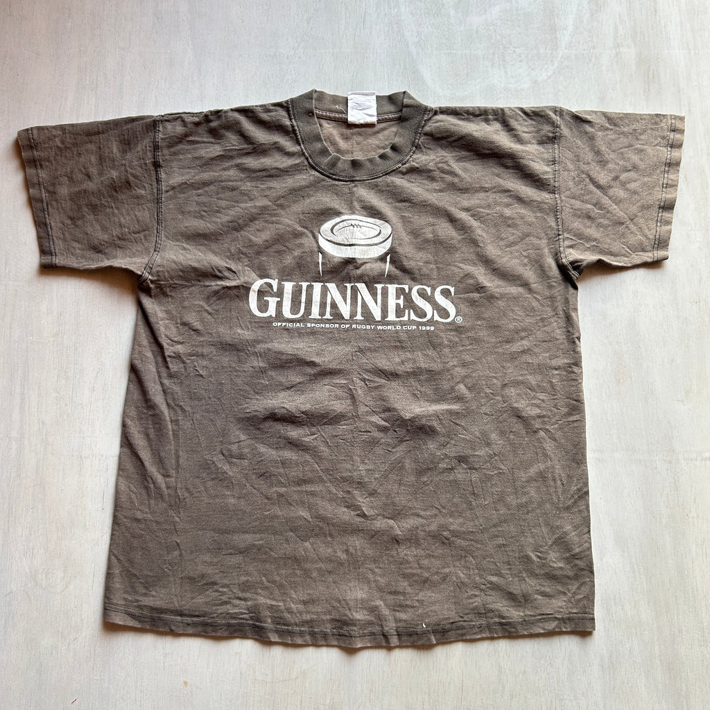 Guinness Rugby Vintage Tee (Washed Brown)