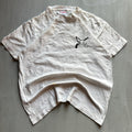 Skull & Blades Minimal Graphic Tee (Off-White)