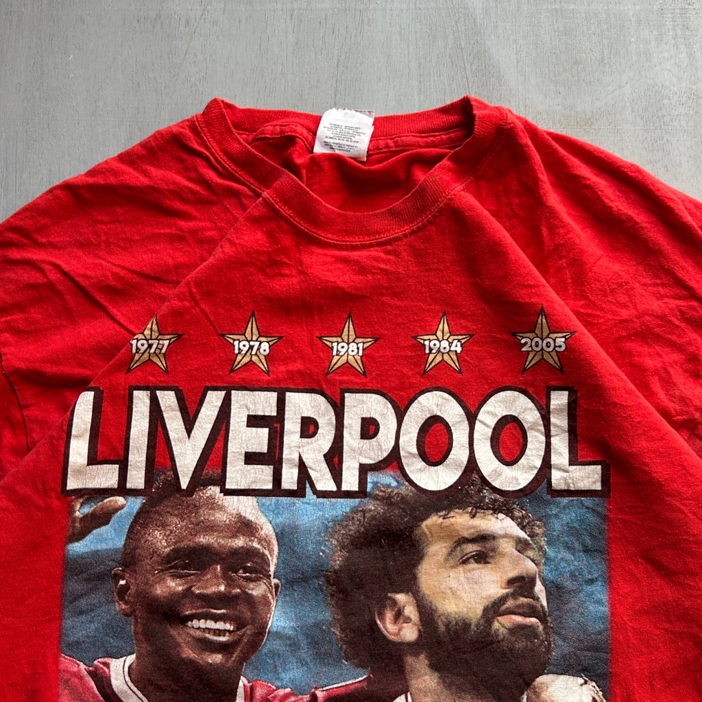 Liverpool Final Kyiv Vintage Tee (Red Fade)