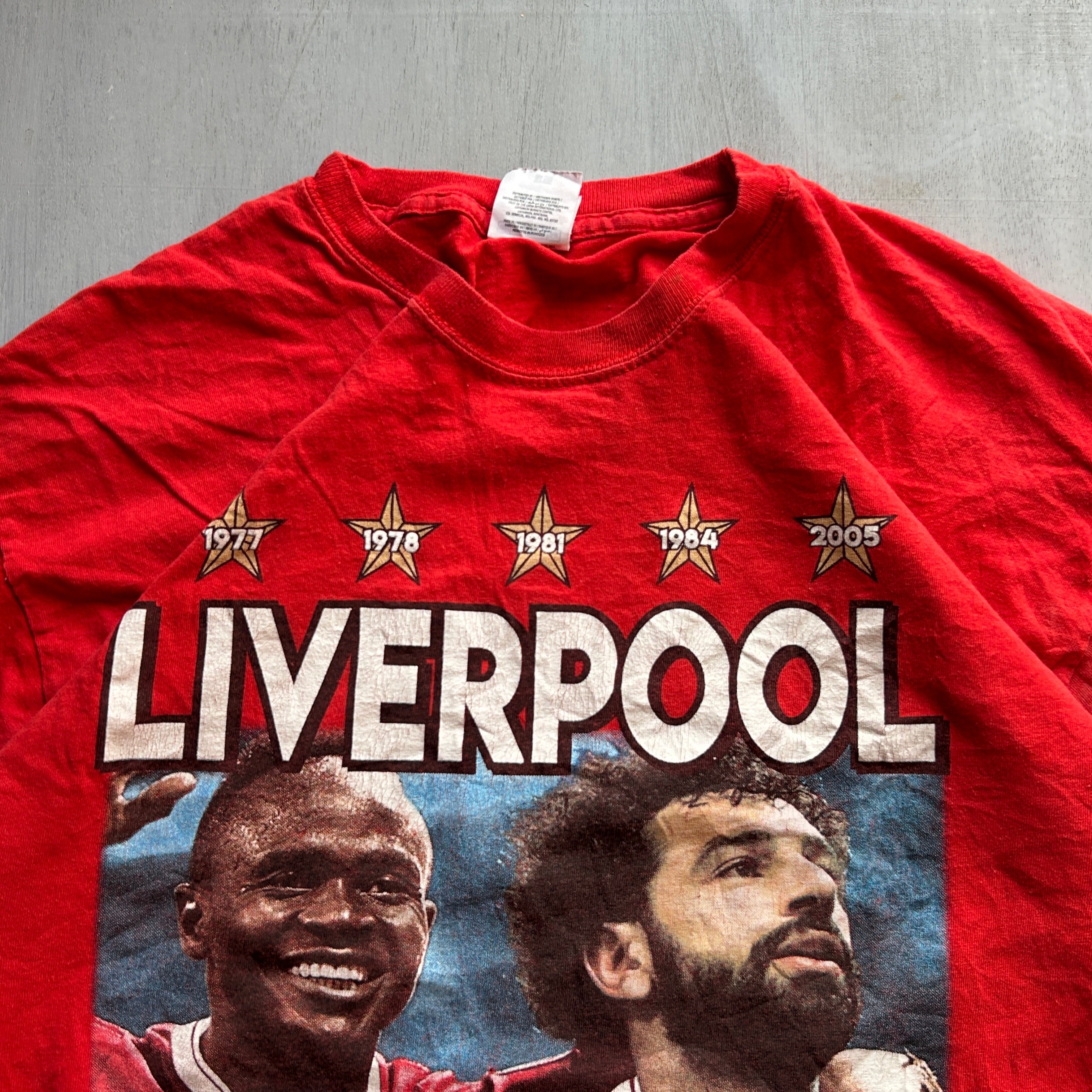 Liverpool Final Kyiv Vintage Tee (Red Fade)
