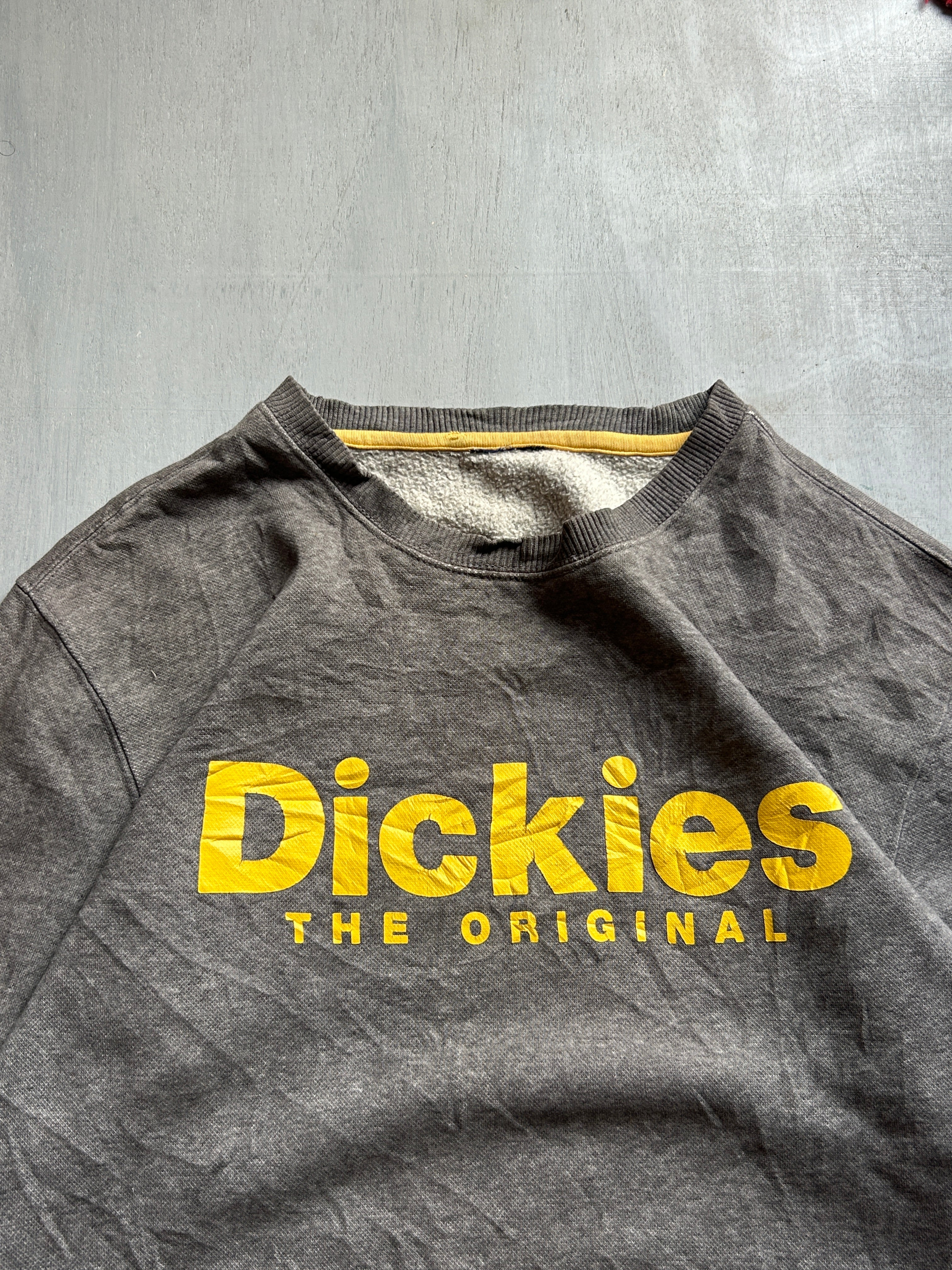 Grey Logo Crewneck Sweatshirt