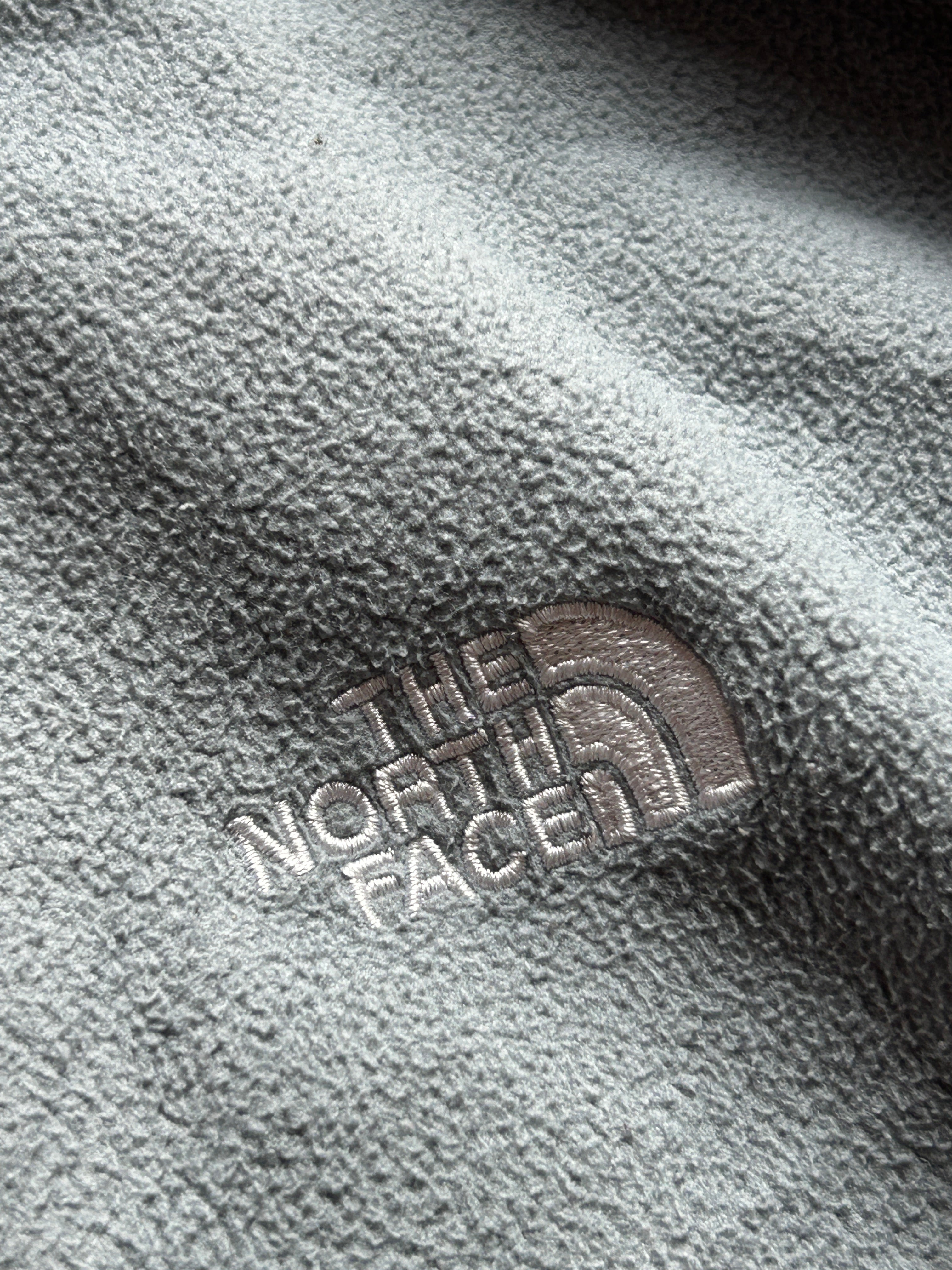 Grey Fleece Quarter-Zip Pullover