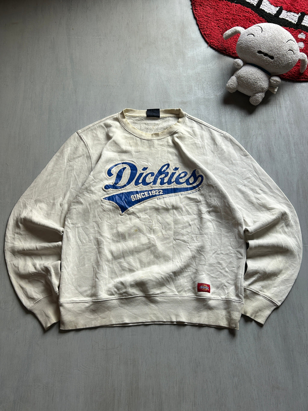 Cream Classic Logo Sweatshirt