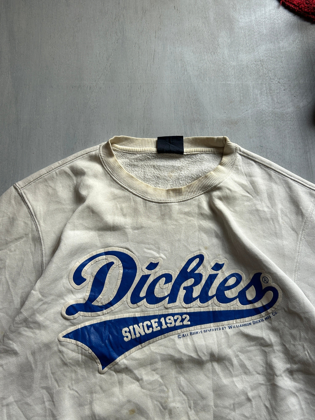 Cream Classic Logo Sweatshirt