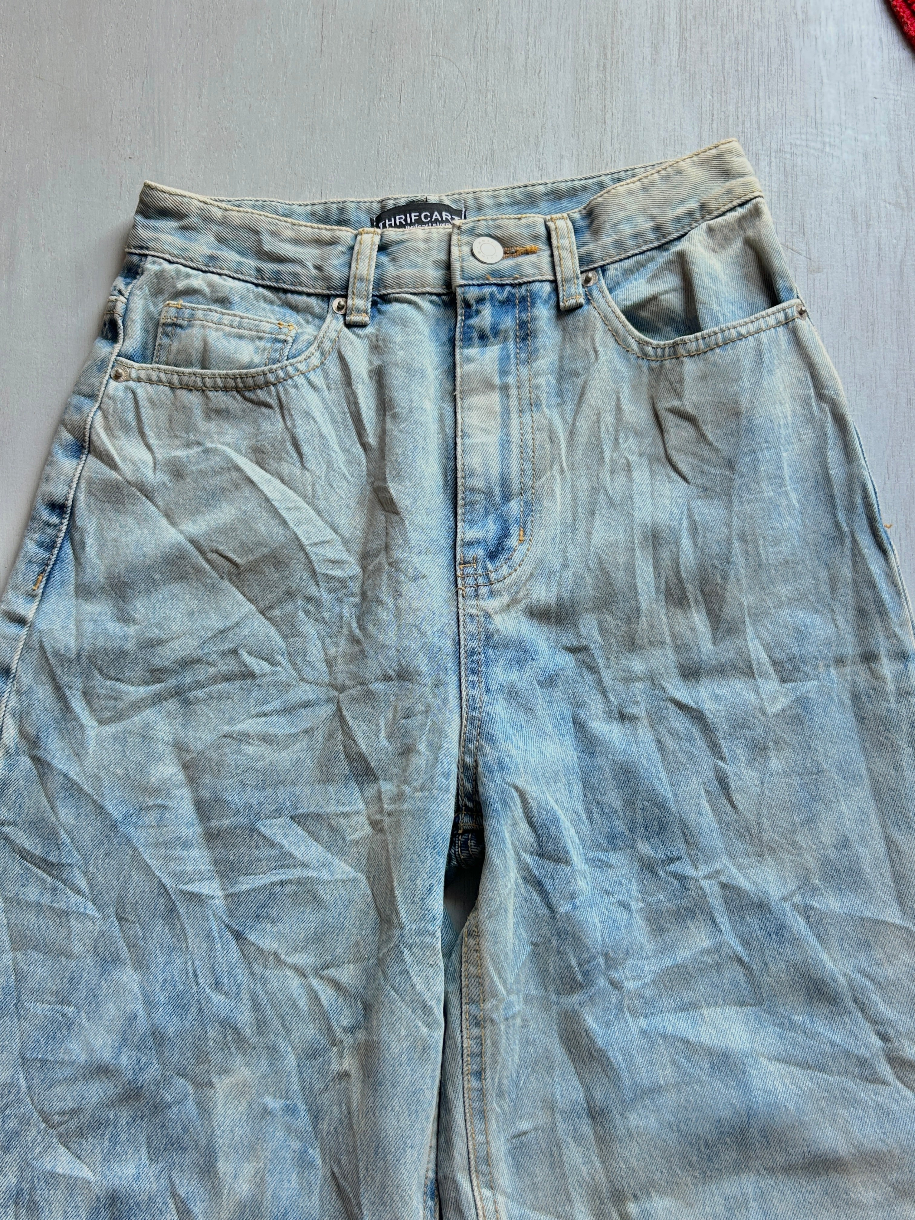 Frost Fade Baggy Denim - (XS)