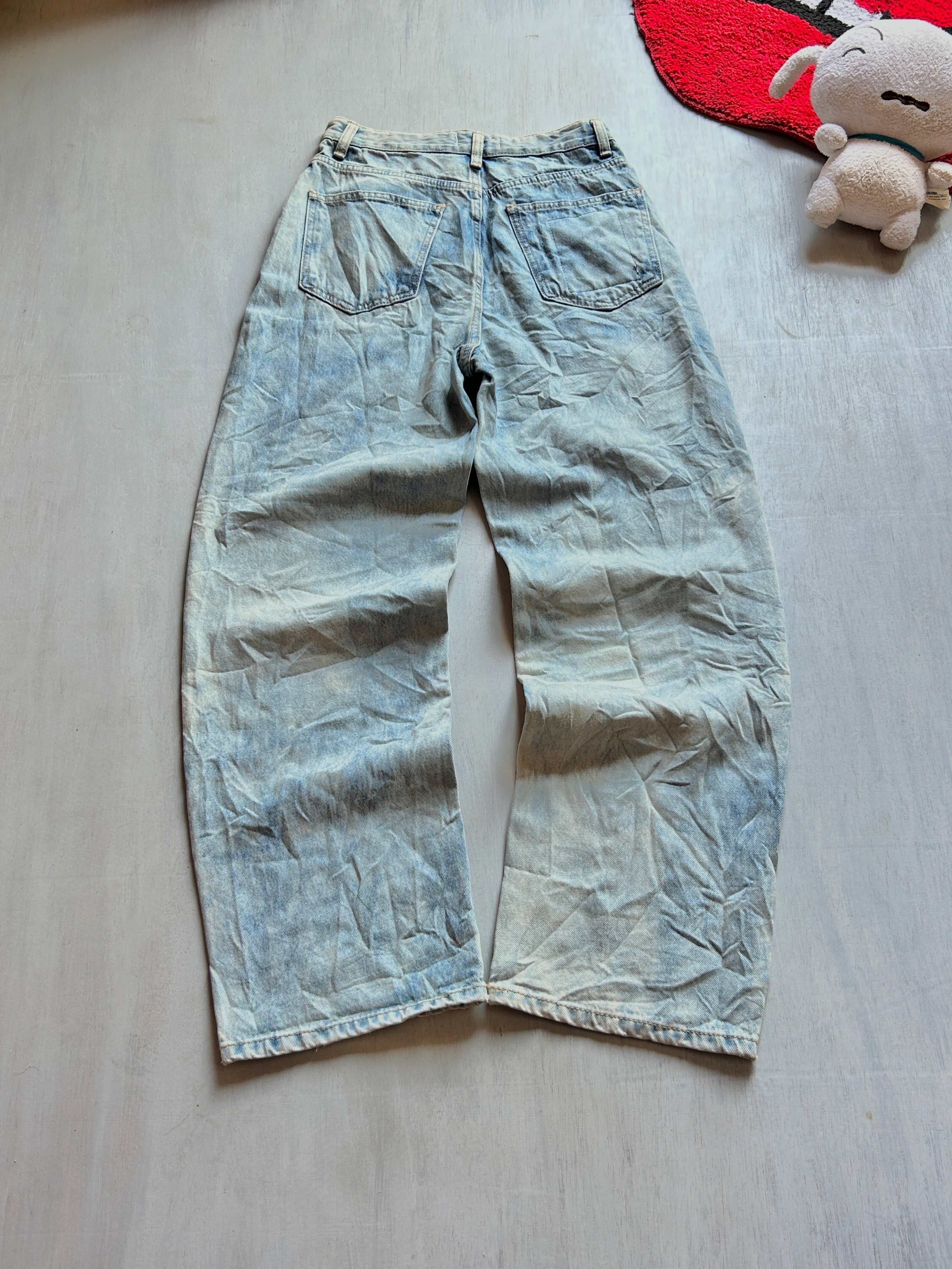 Frost Fade Baggy Denim - (XS)