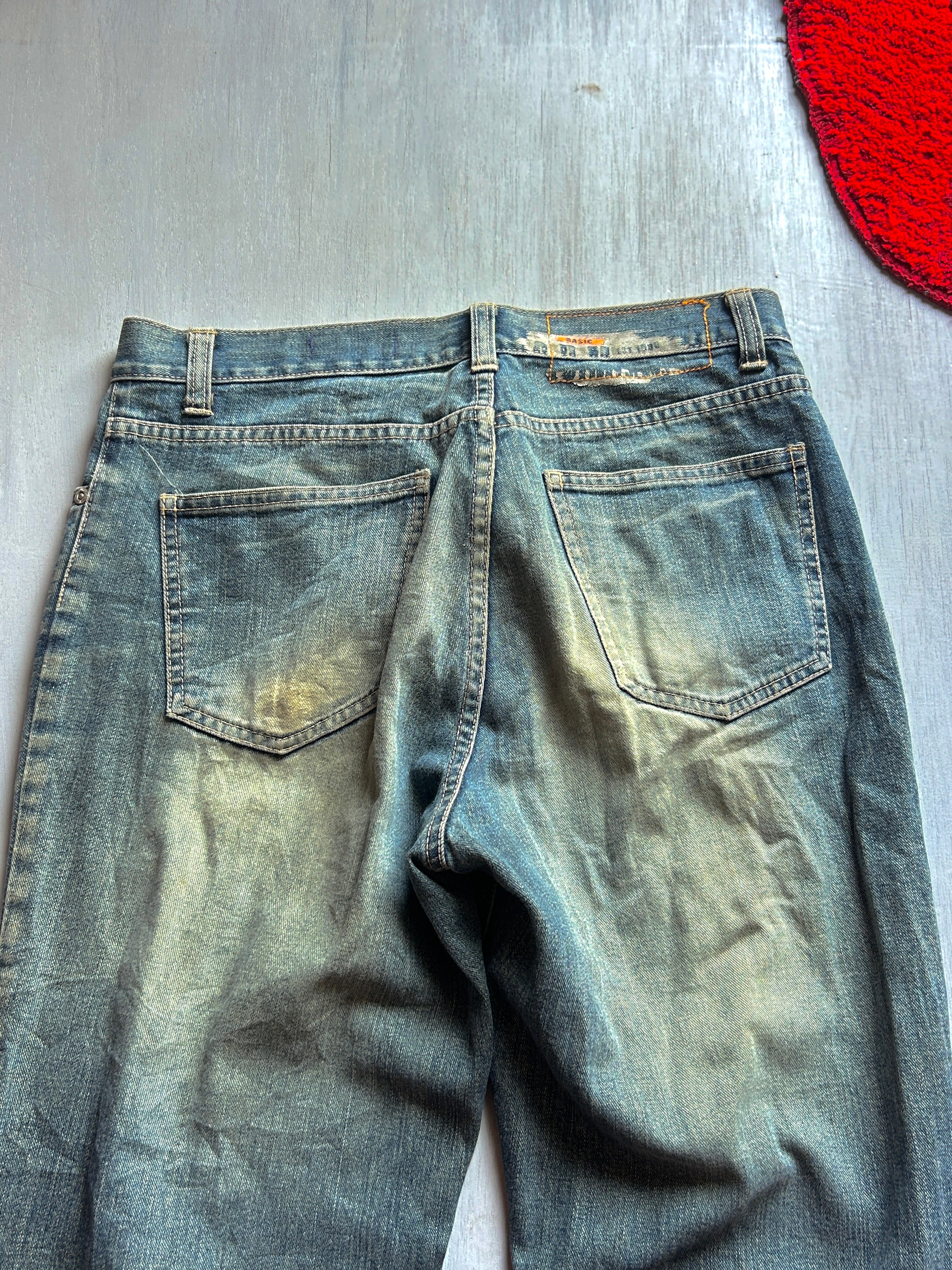 Vintage Drift Baggy Denim - (M)