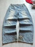 Ice Wash Vintage Baggy Denim - (M)