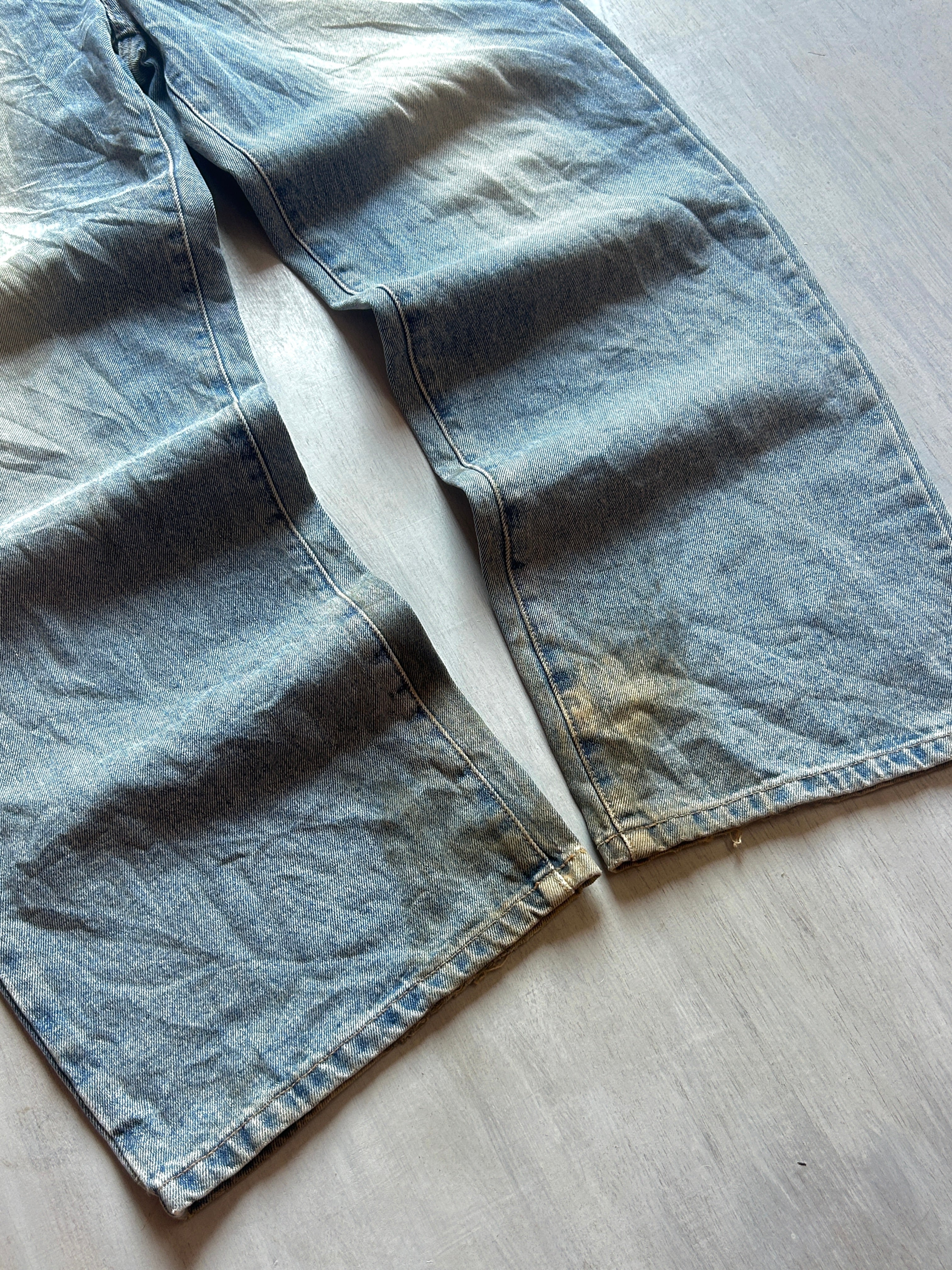 Ice Wash Vintage Baggy Denim - (M)