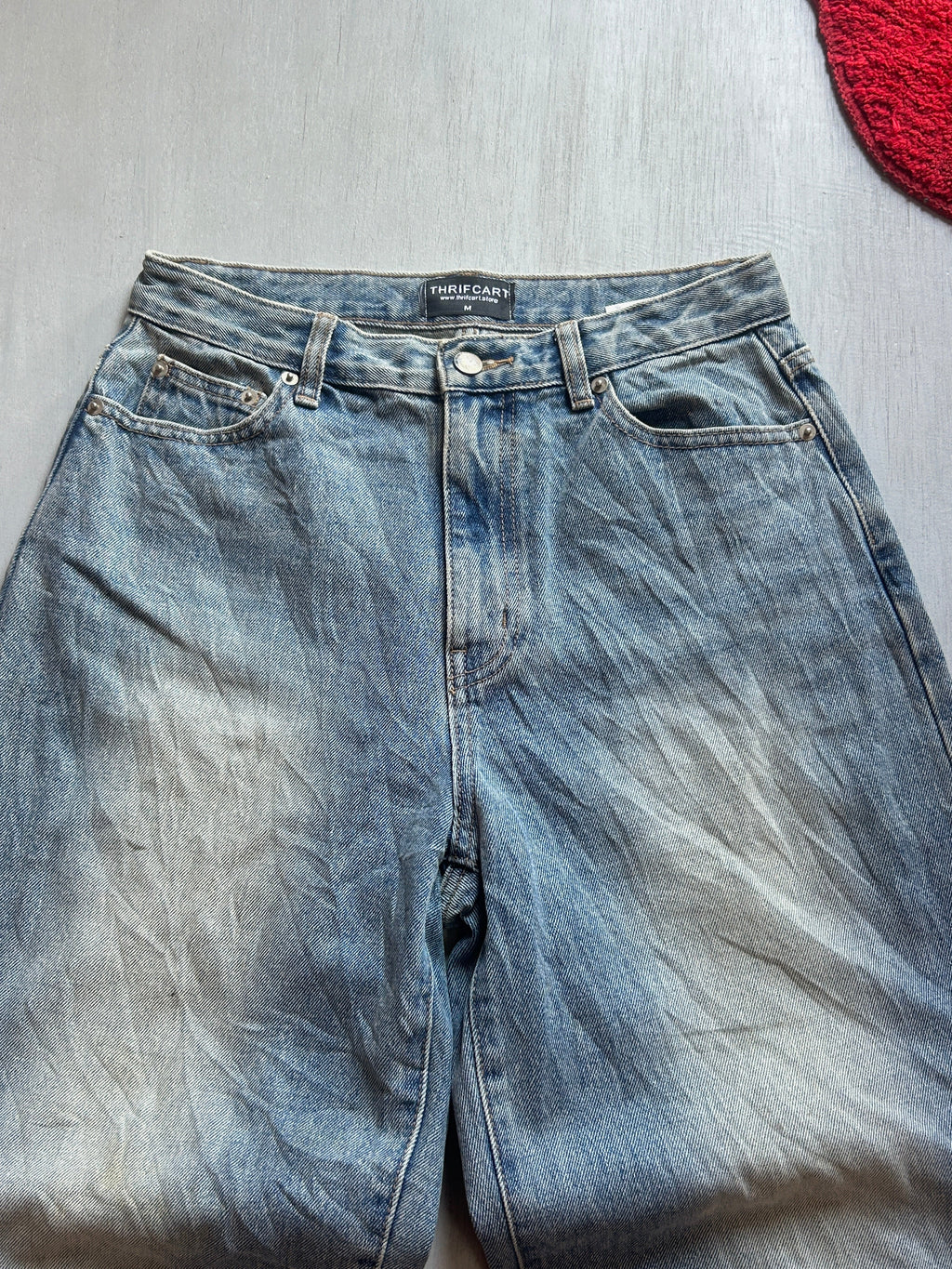 Ice Wash Vintage Baggy Denim - (M)