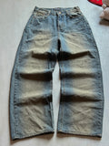 Dust Fade Baggy Denim - (S)