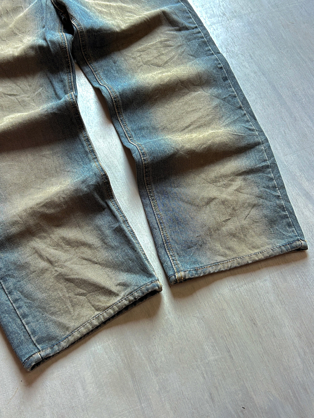 Dust Fade Baggy Denim - (S)