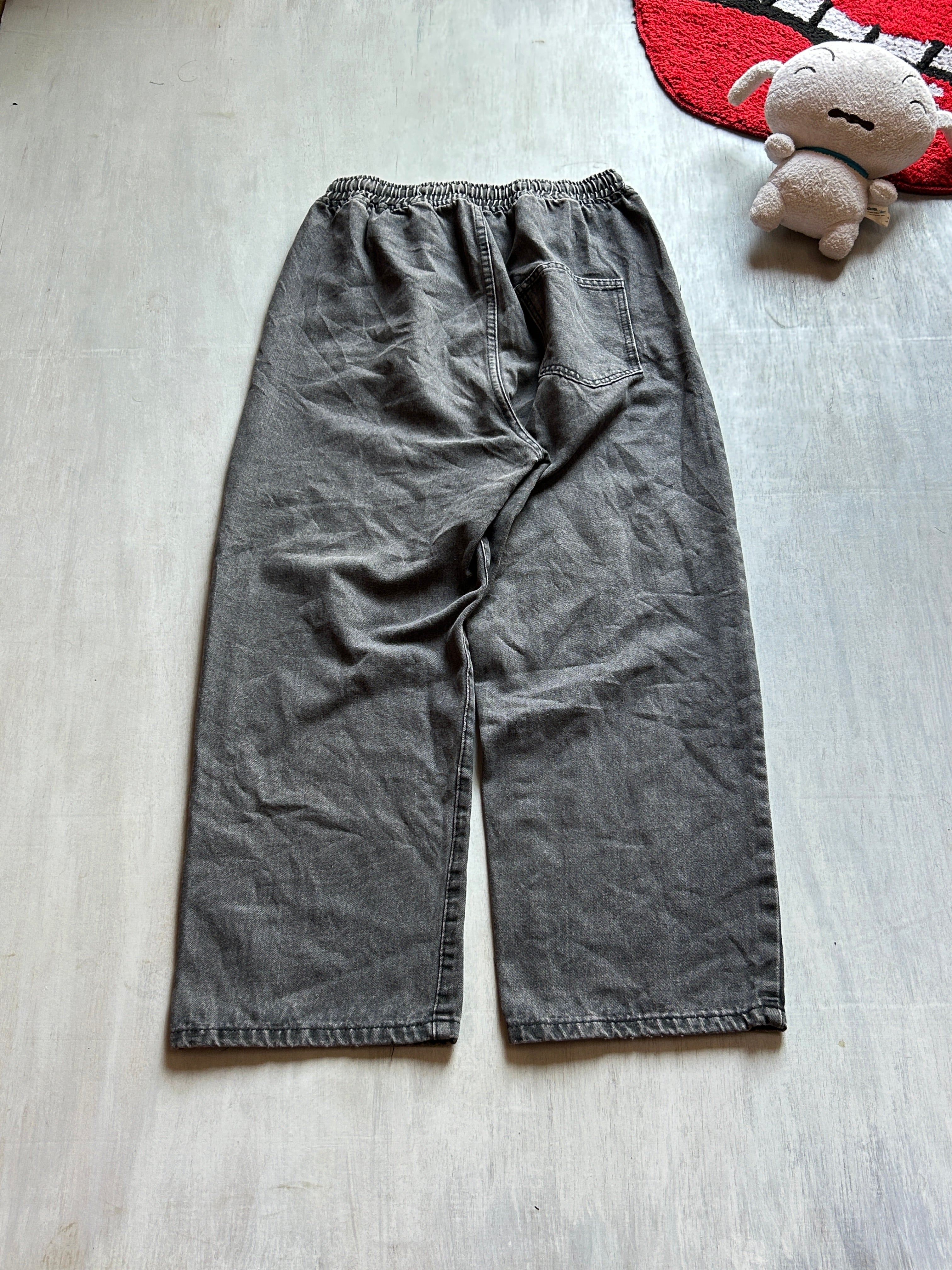 Shadow Relaxed Drawstring Denim - (S-XL)