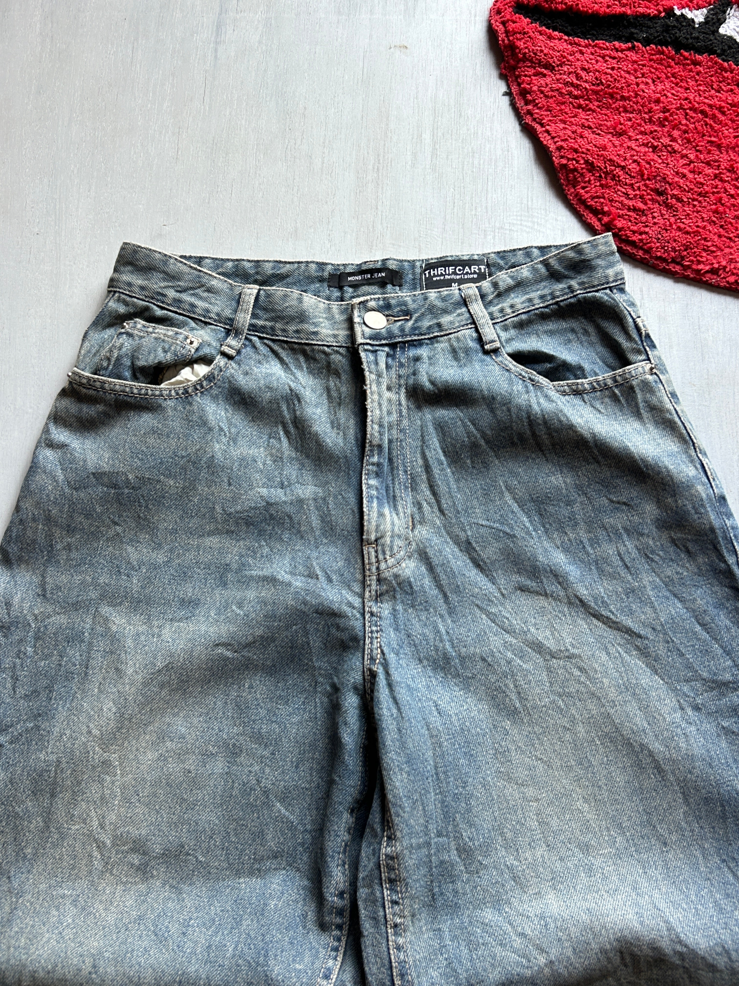 Shadow Fade Baggy Denim - (M)