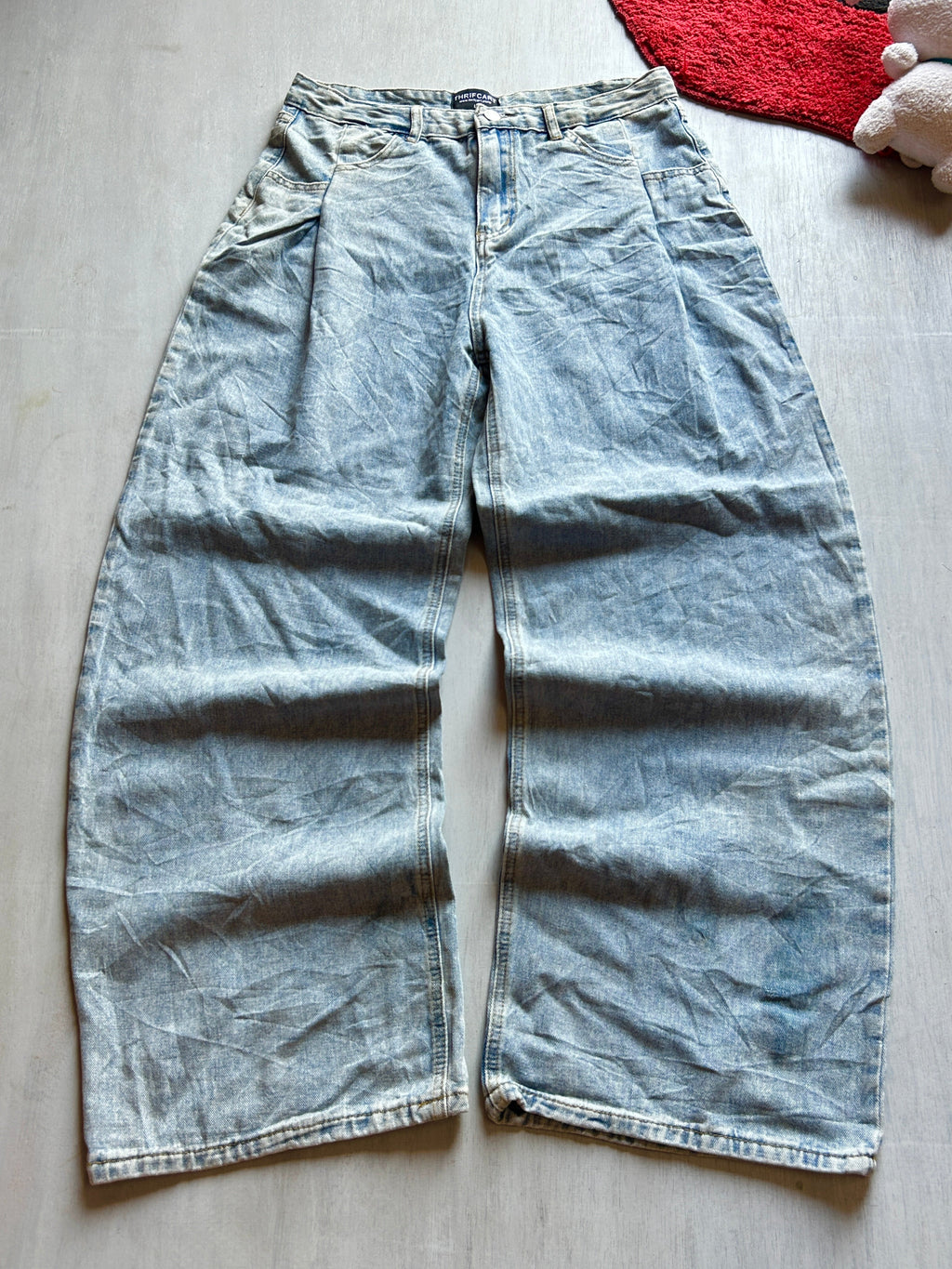 Dust Wash Baggy Denim - (L)