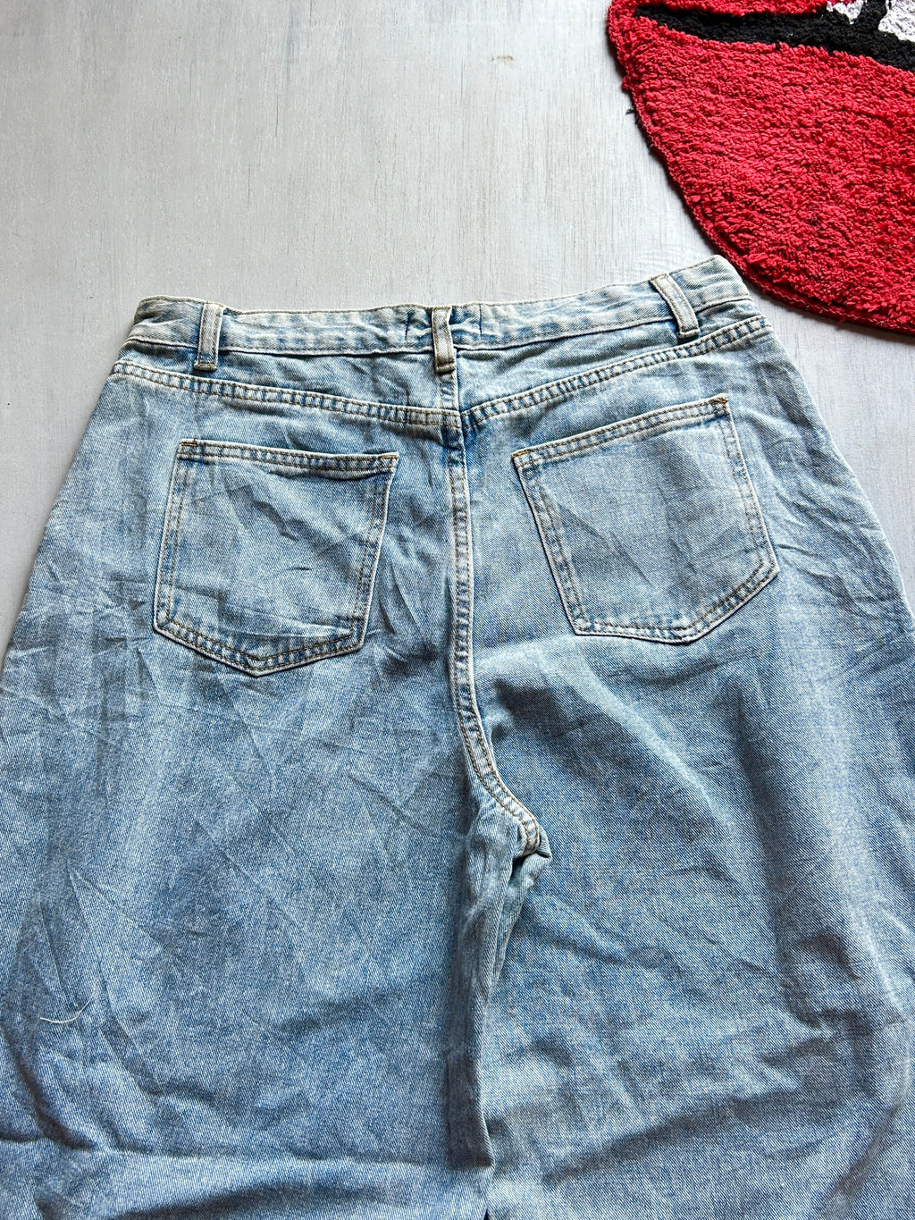 Dust Wash Baggy Denim - (L)
