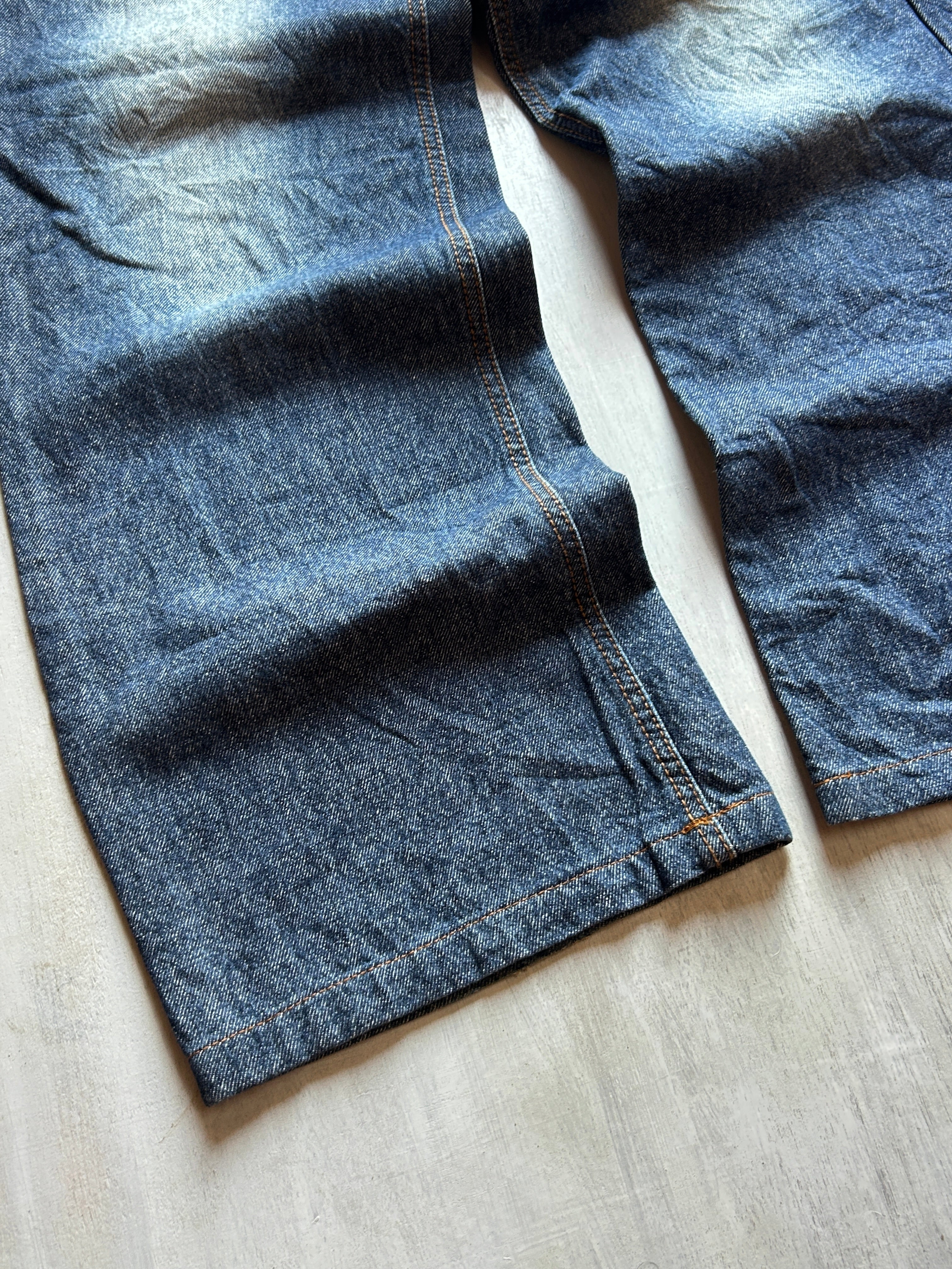 Midnight Fade Baggy Denim- (XXS)