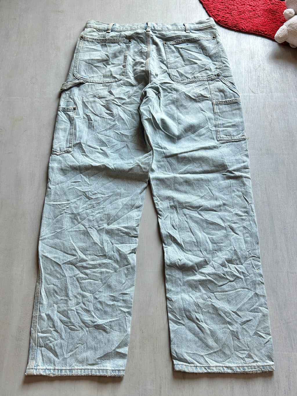 ZARA Double knee jean - (L)