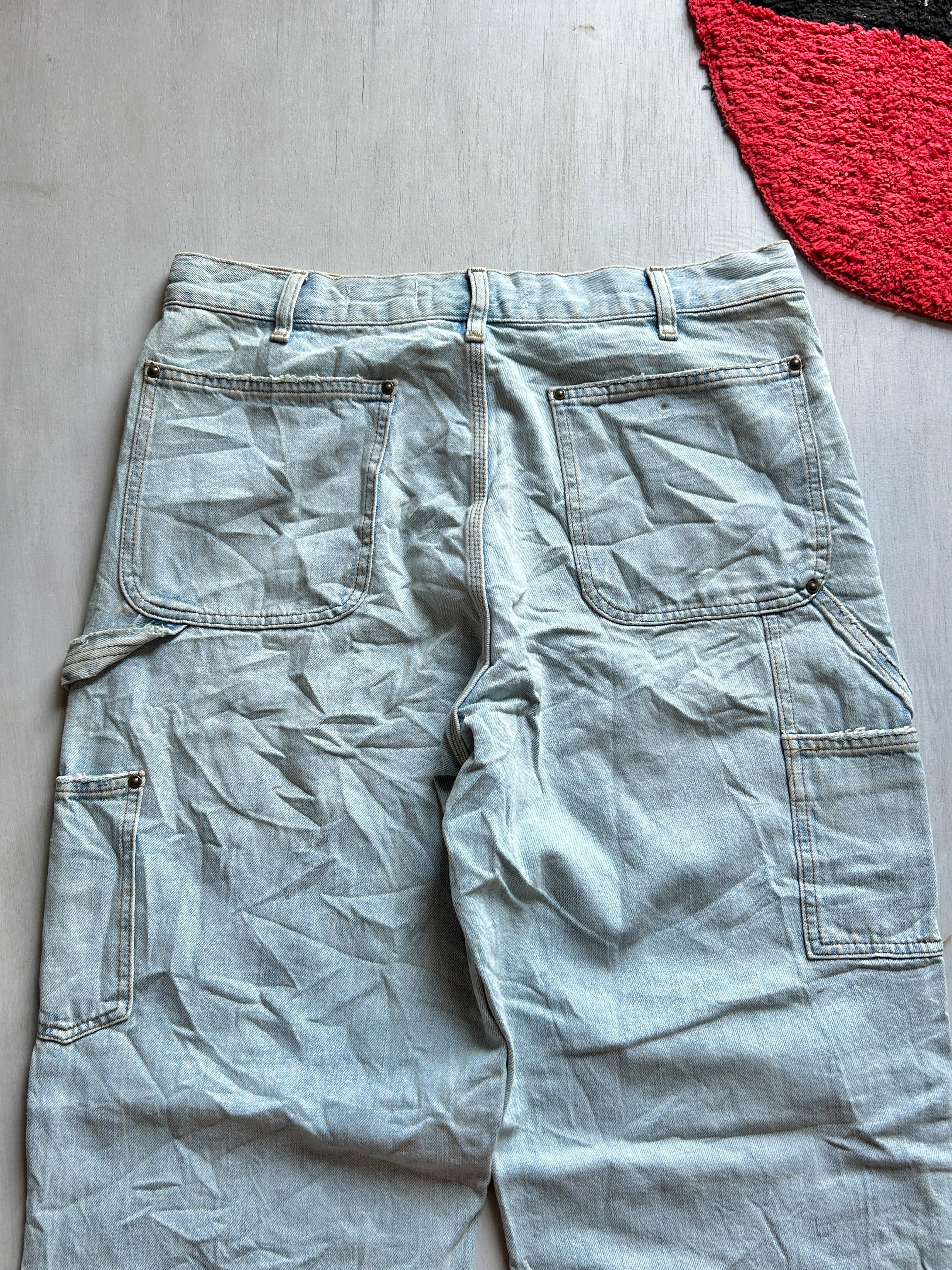 ZARA Double knee jean - (L)