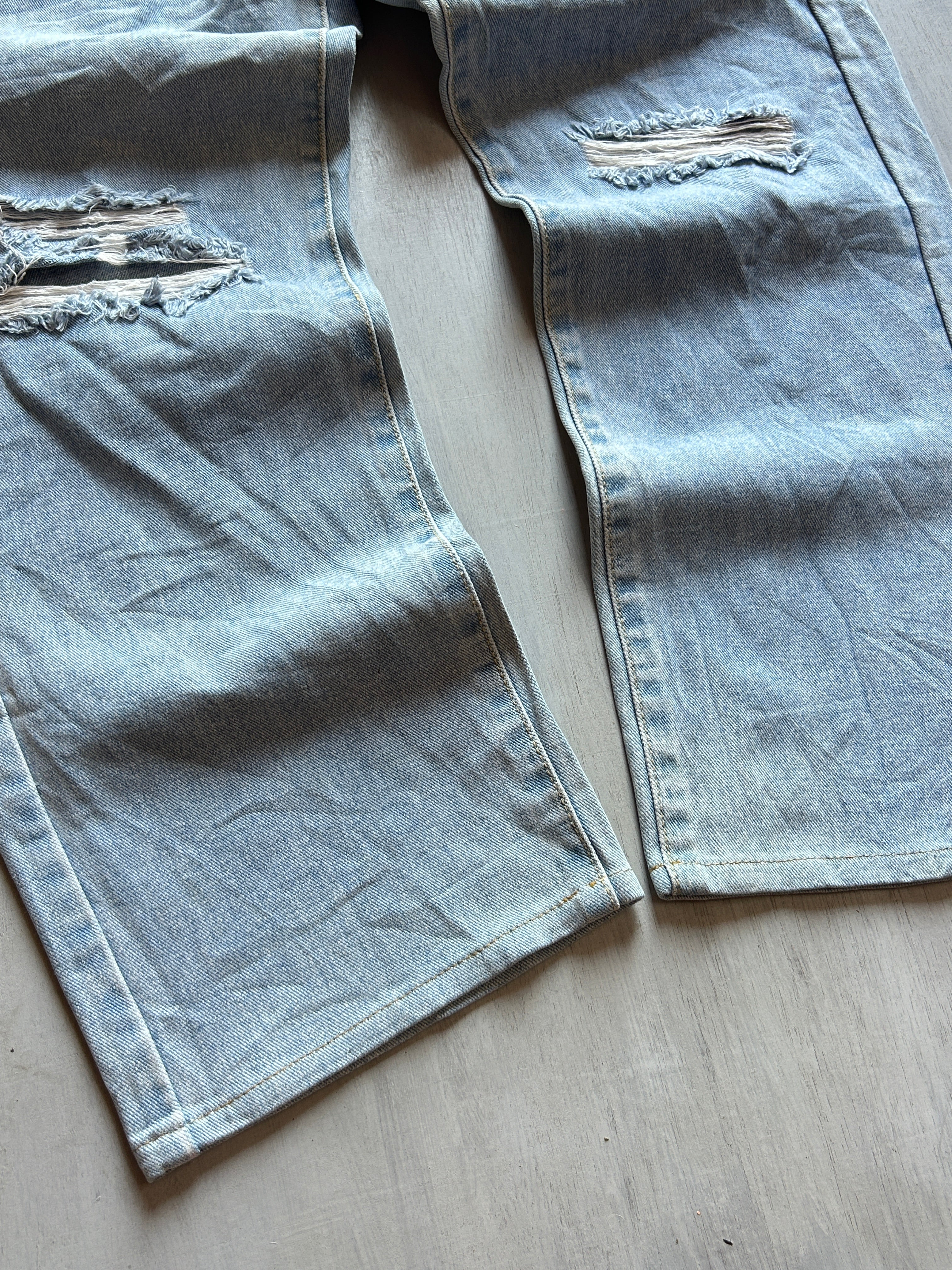 Ice Rip Baggy Denim - (L)