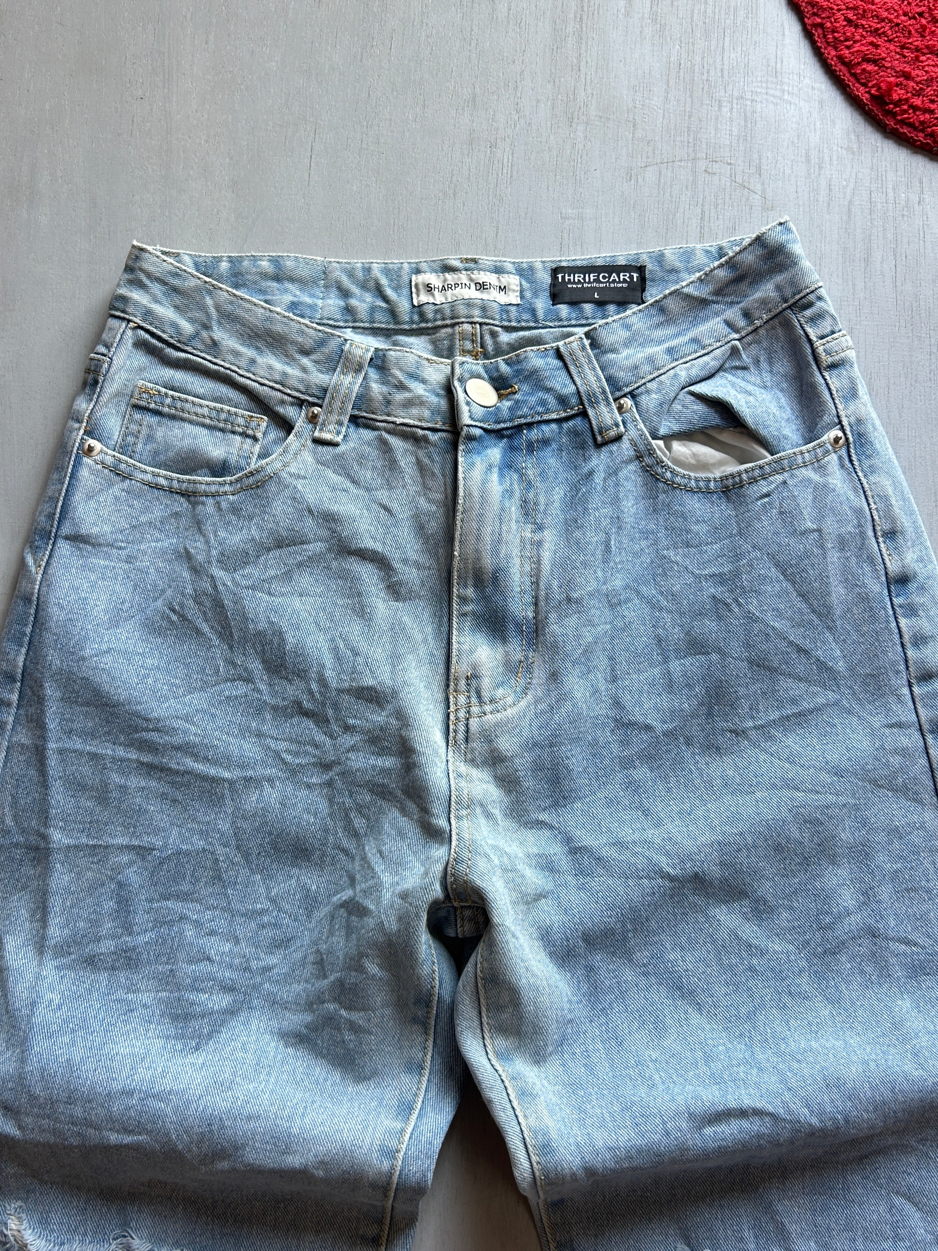Ice Rip Baggy Denim - (L)