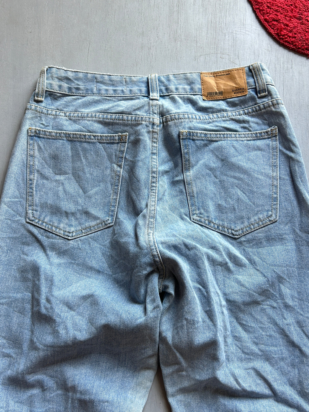 Classic Sky Wash Baggy Denim - (L)