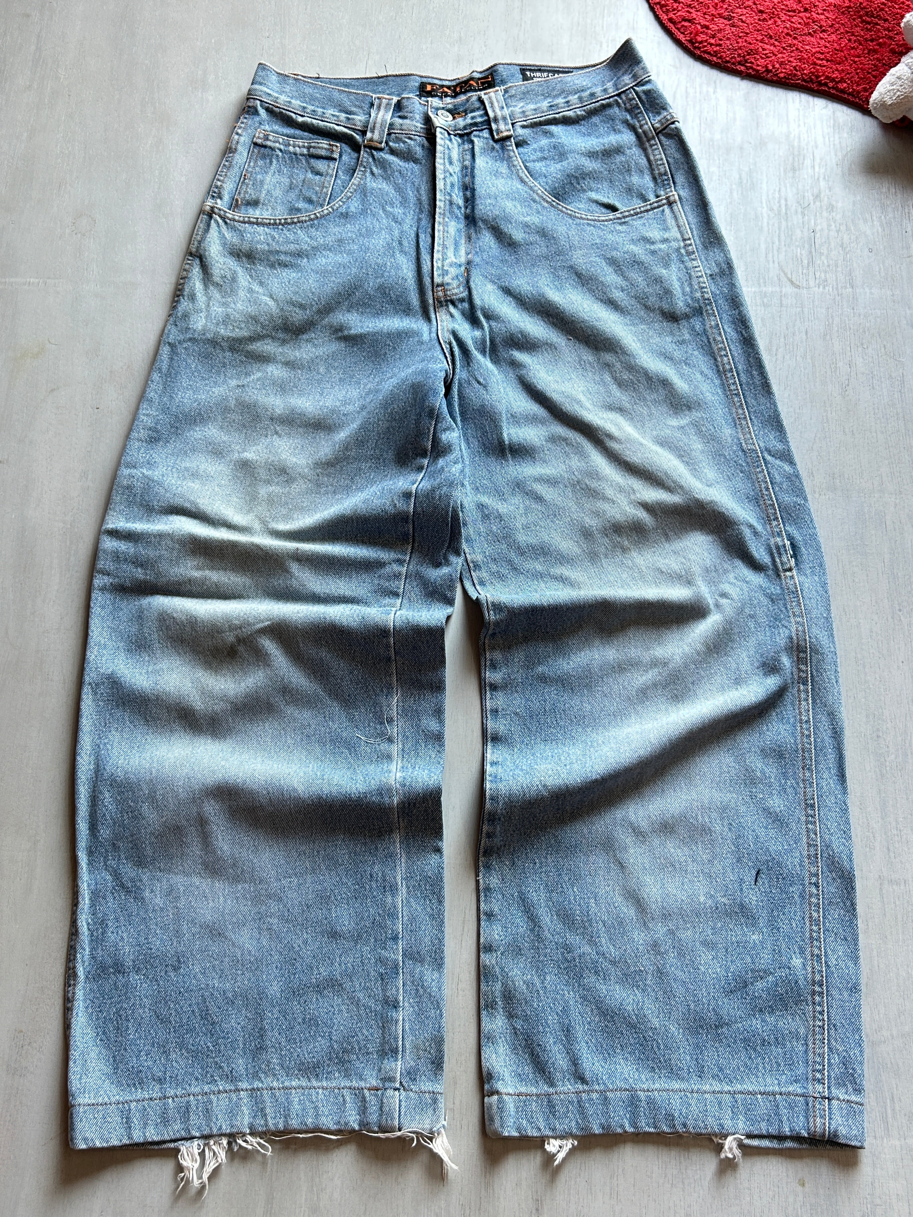 Classic Sky Wash Baggy Denim - (L)