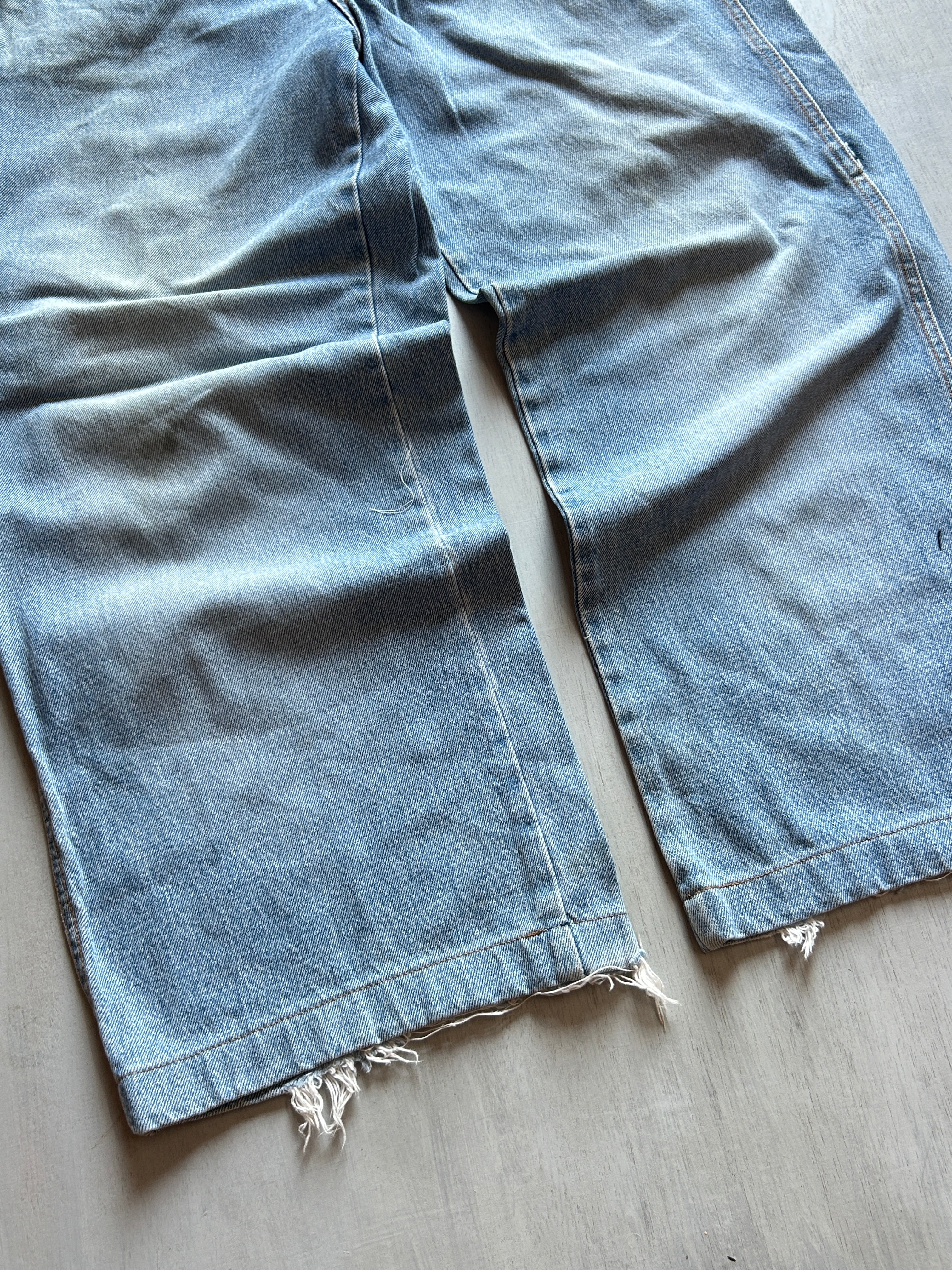 Classic Sky Wash Baggy Denim - (L)