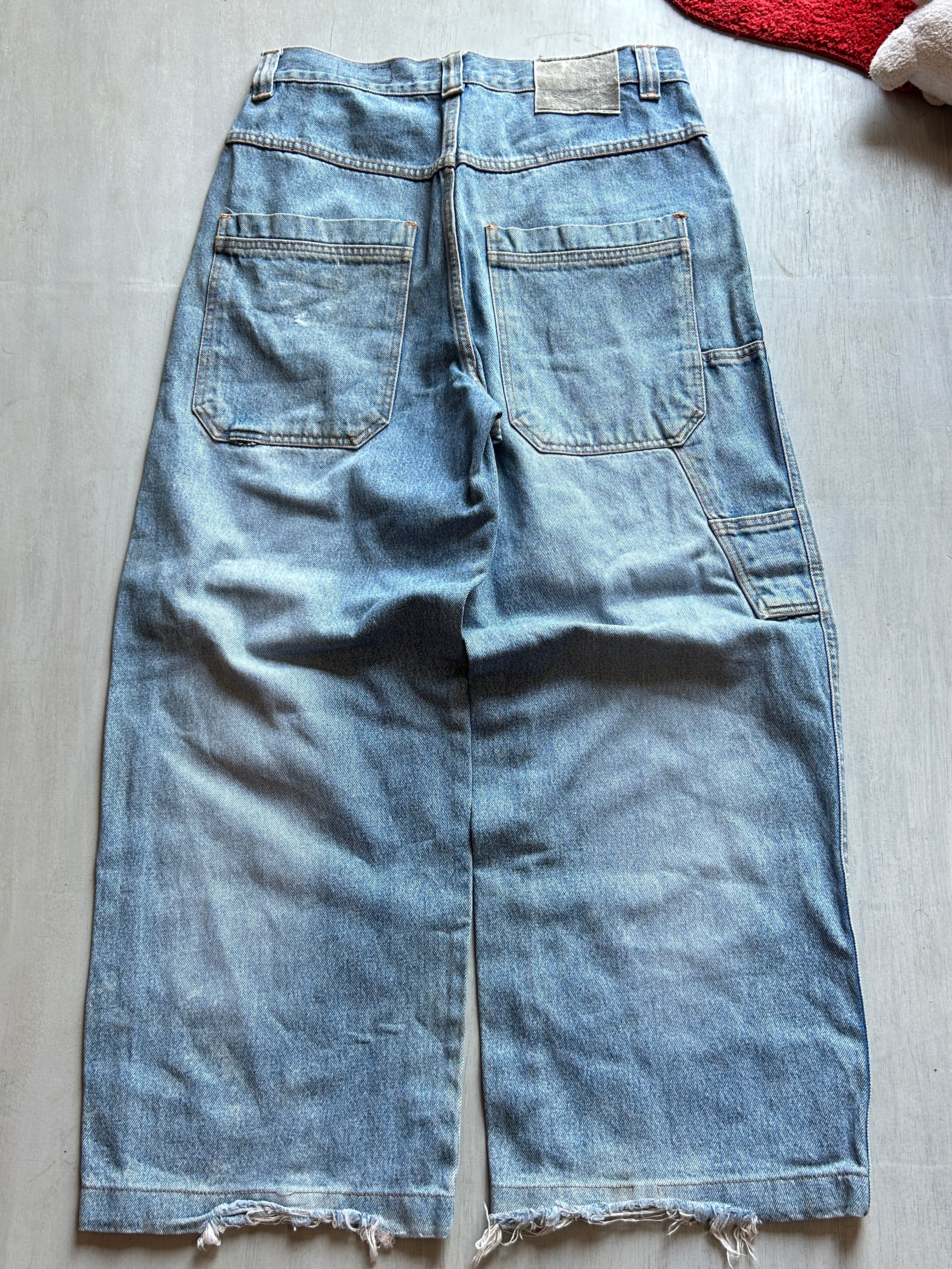 Classic Sky Wash Baggy Denim - (L)